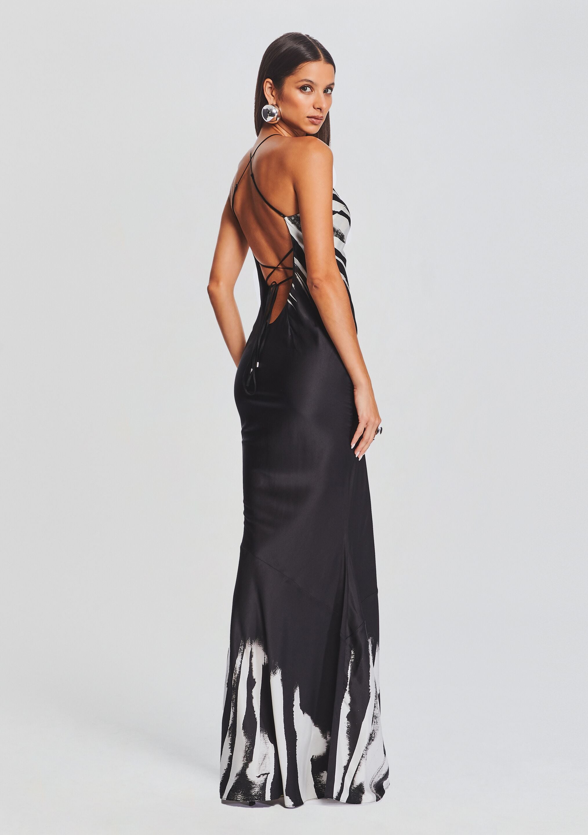 Cami Silk Dress-Cup Shy