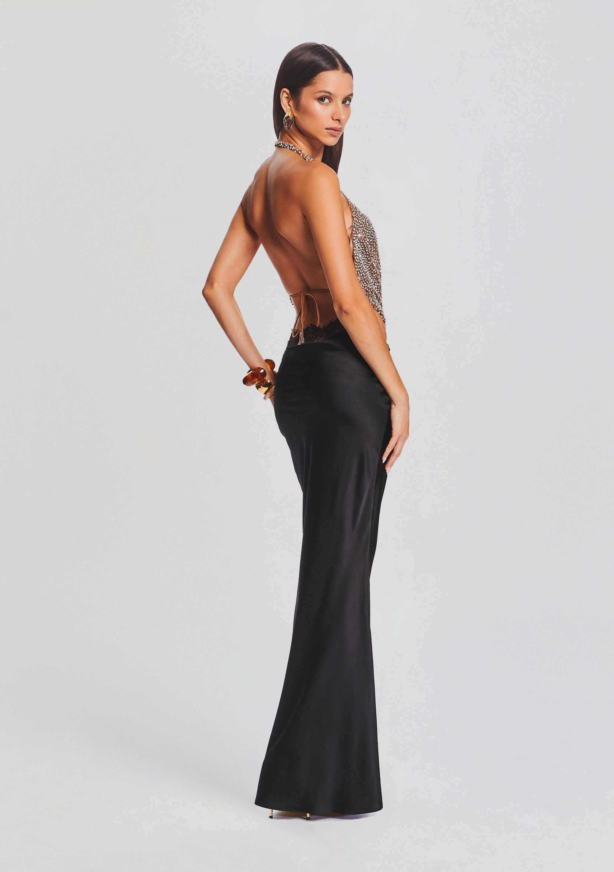 Eleanor Sequin Top-Cup Shy