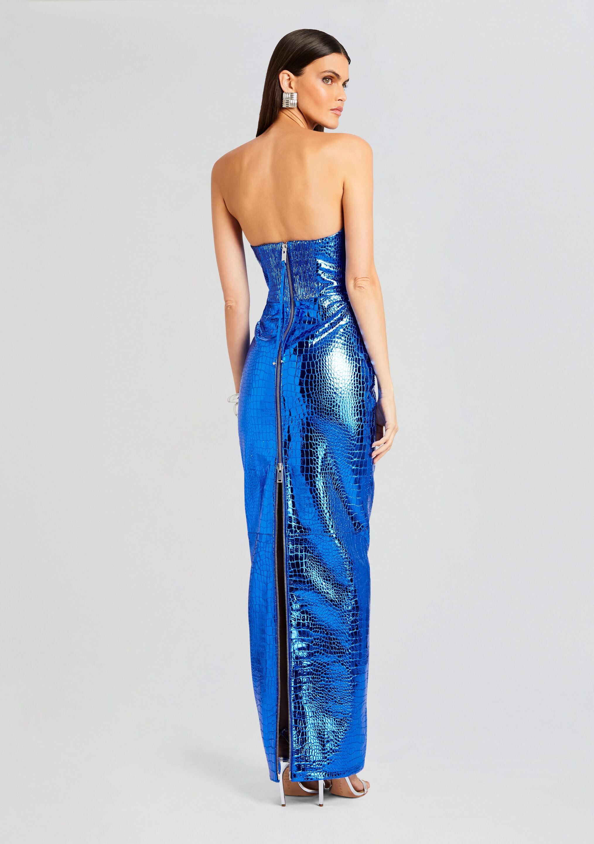 Allure Leather Dress-Cup Shy
