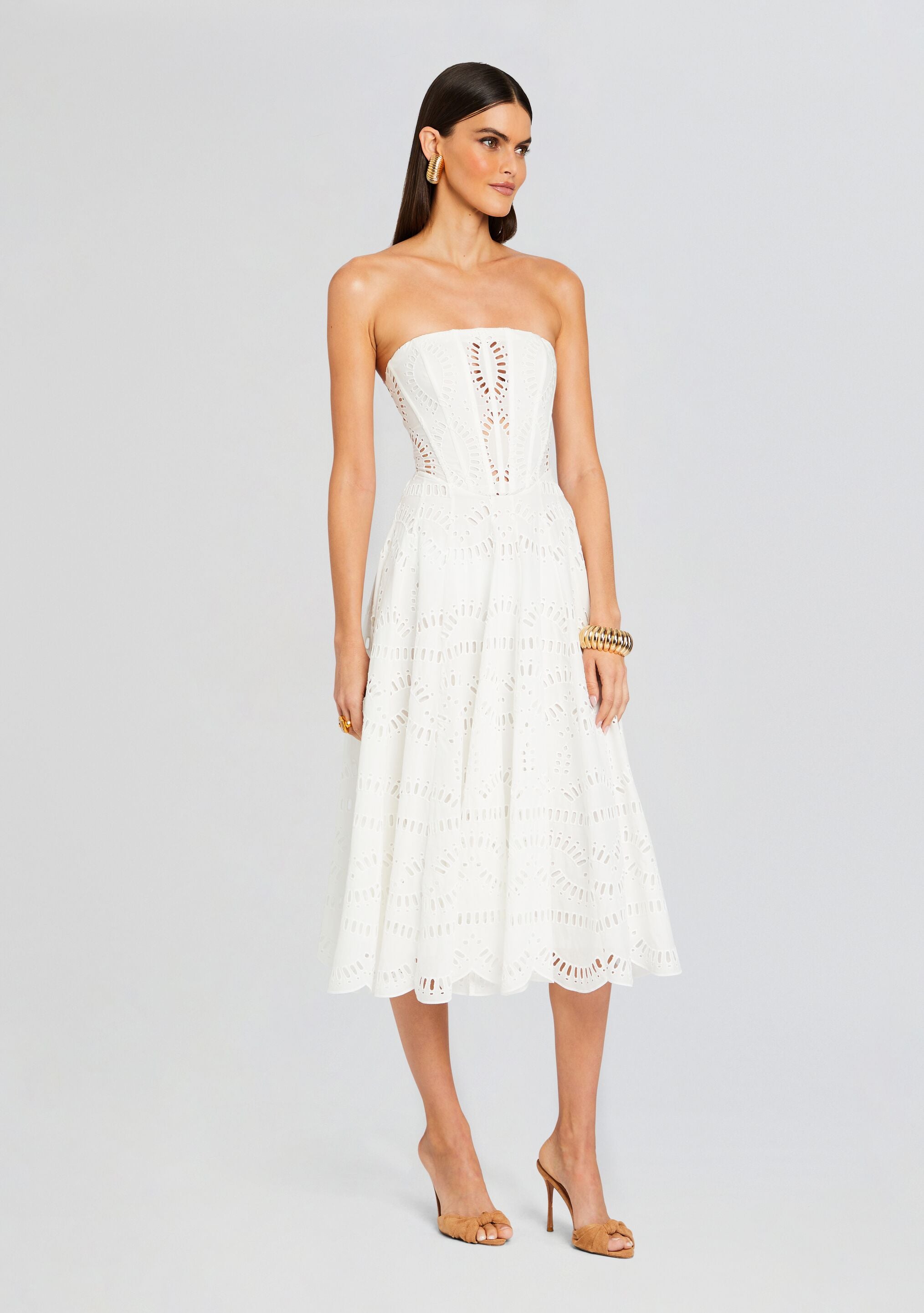 Galik Midi Dress-Cup Shy
