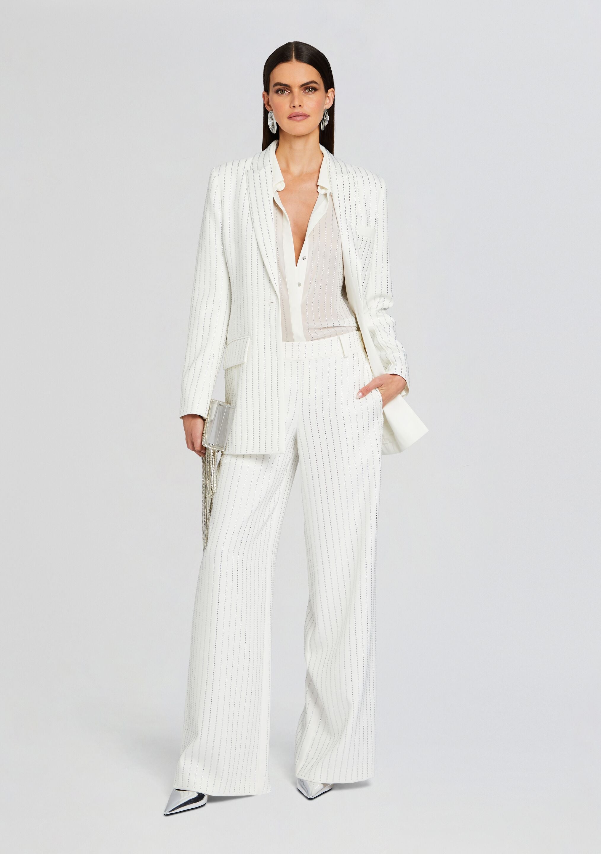 Baylor Embellished Pant-Cup Shy