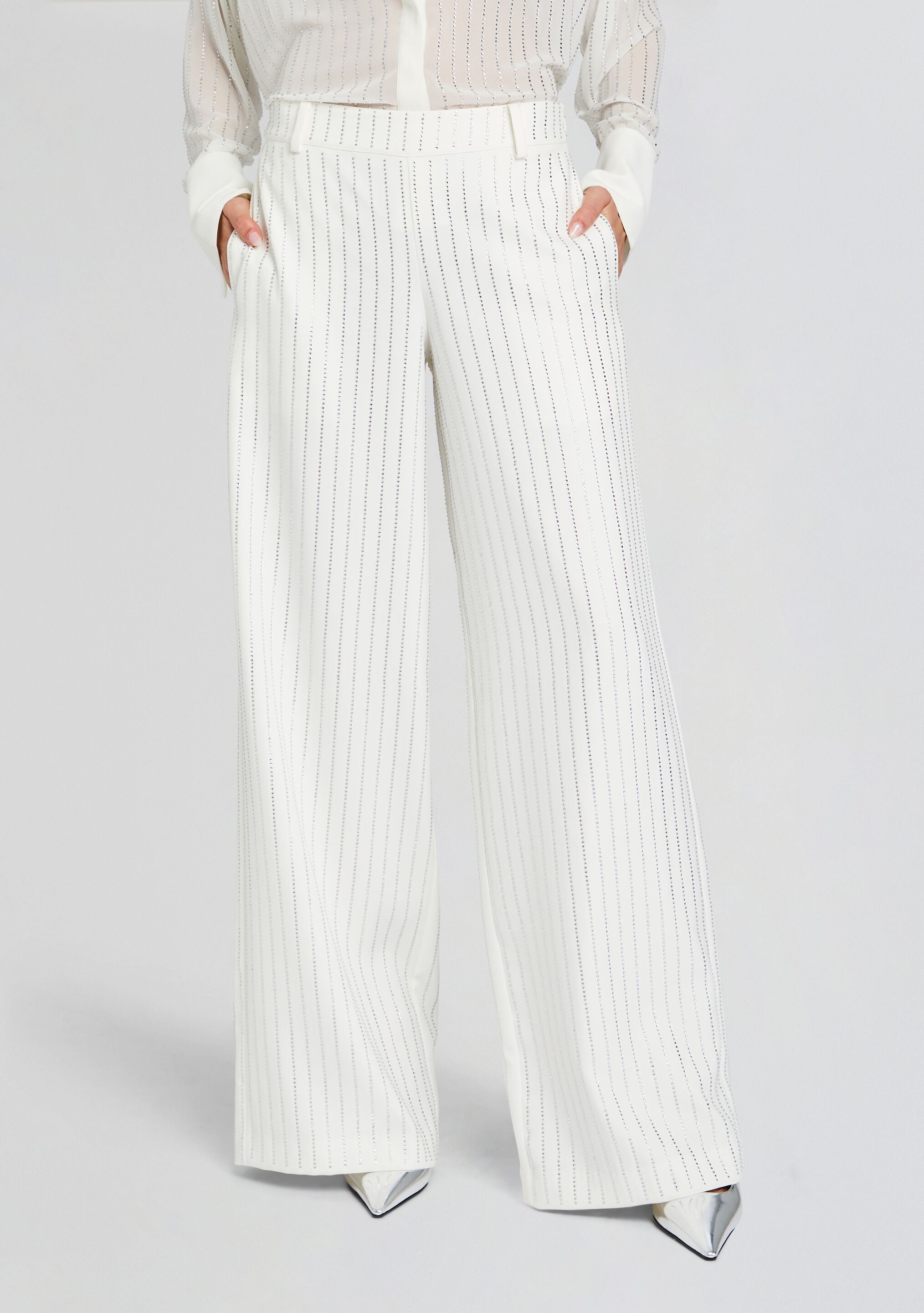 Baylor Embellished Pant-Cup Shy