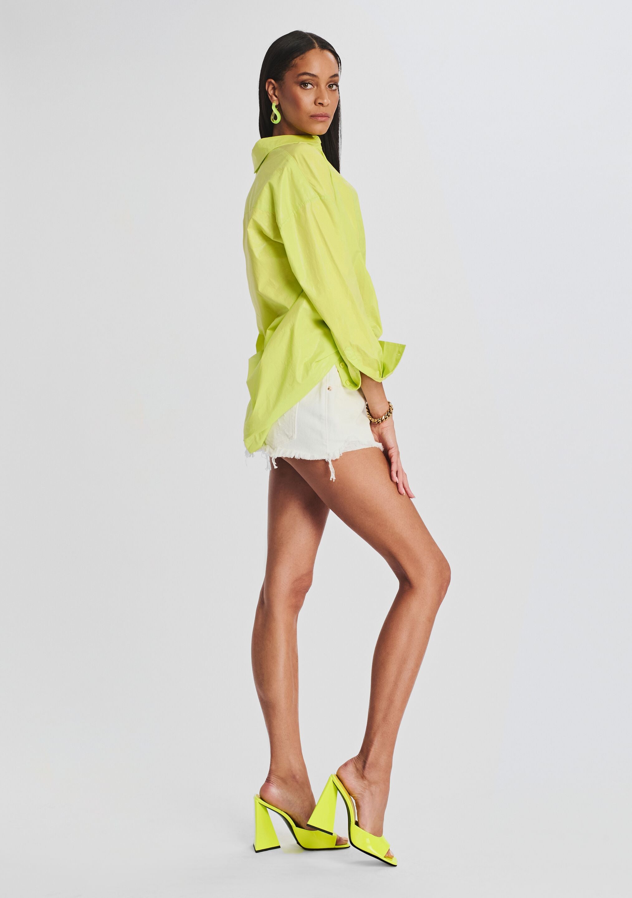 Vanessa Denim Mini Skirt-Cup Shy