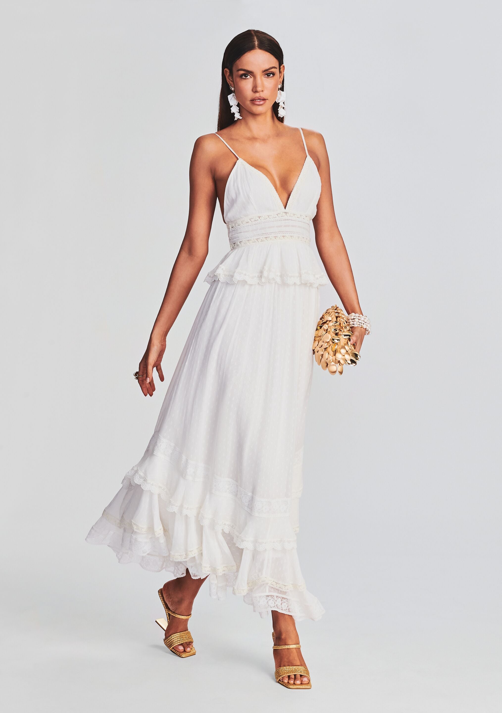 Tyra Long Dress-Cup Shy