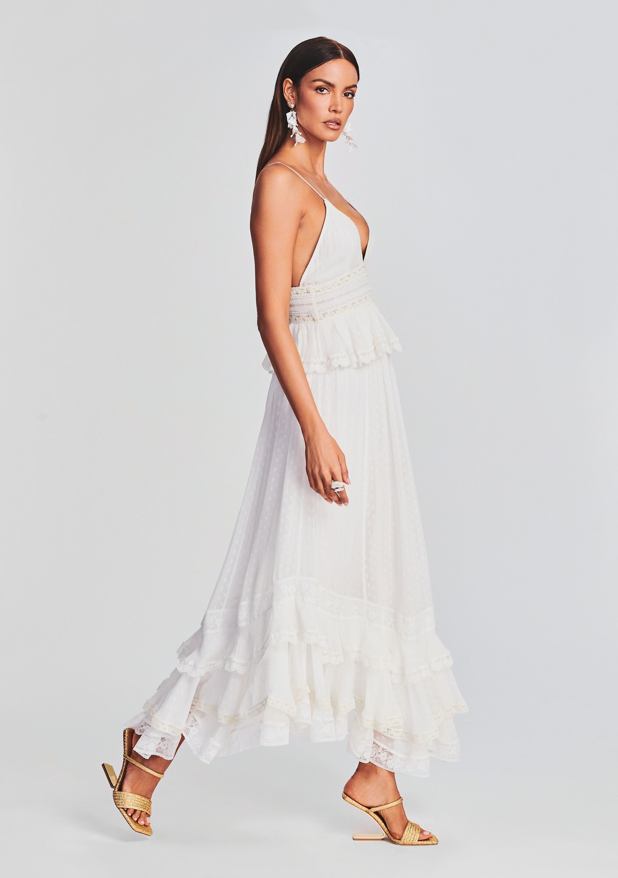 Tyra Long Dress-Cup Shy