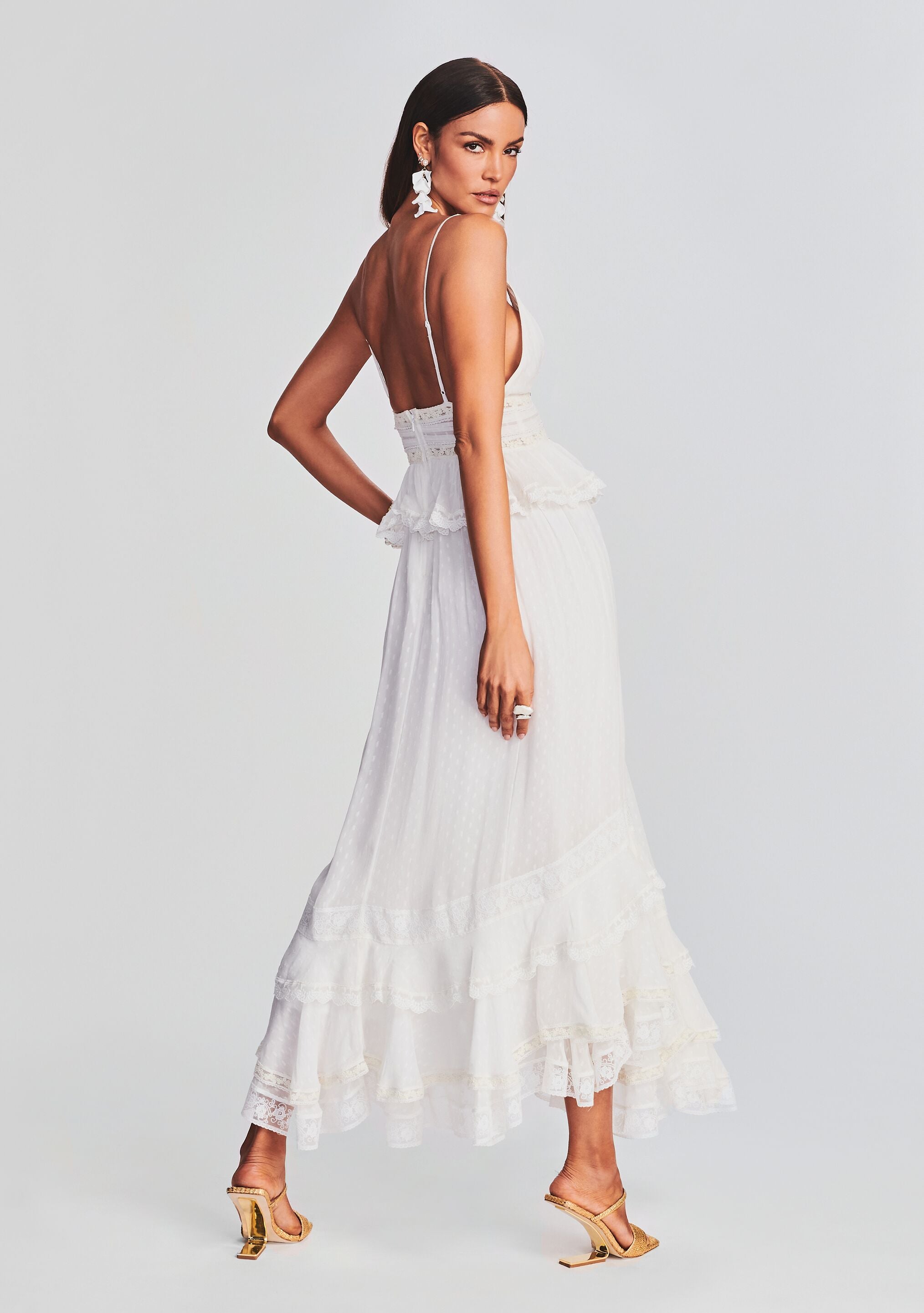 Tyra Long Dress-Cup Shy