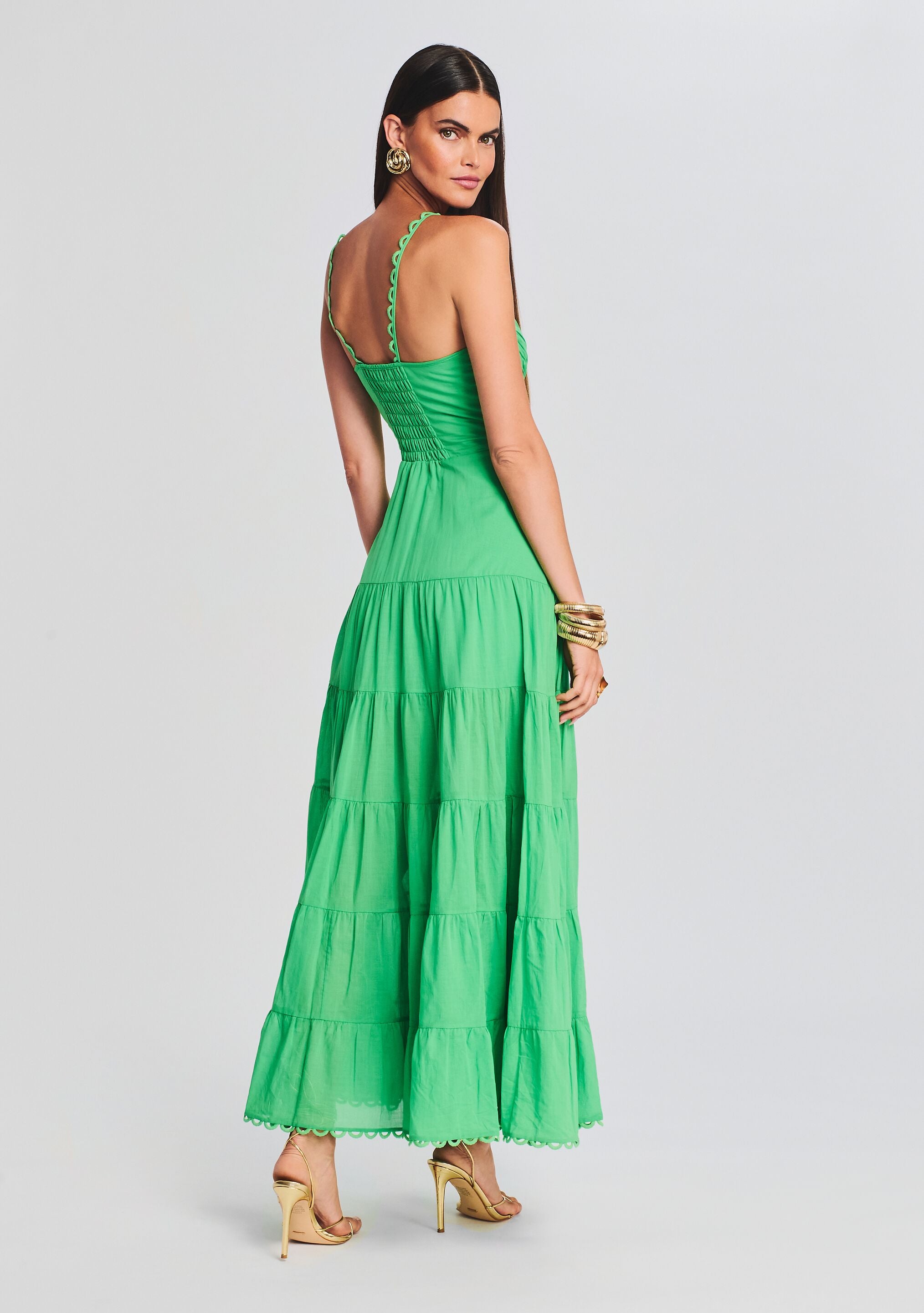 Melia Long Dress-Cup Shy