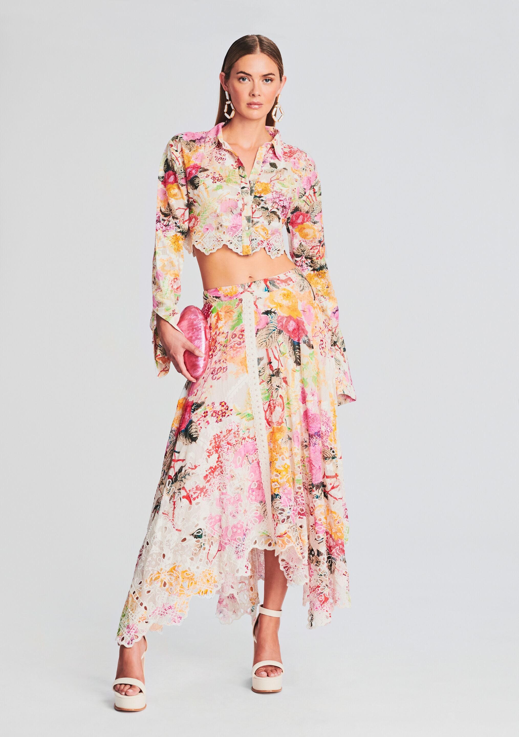 Charu Crop Shirt-Cup Shy