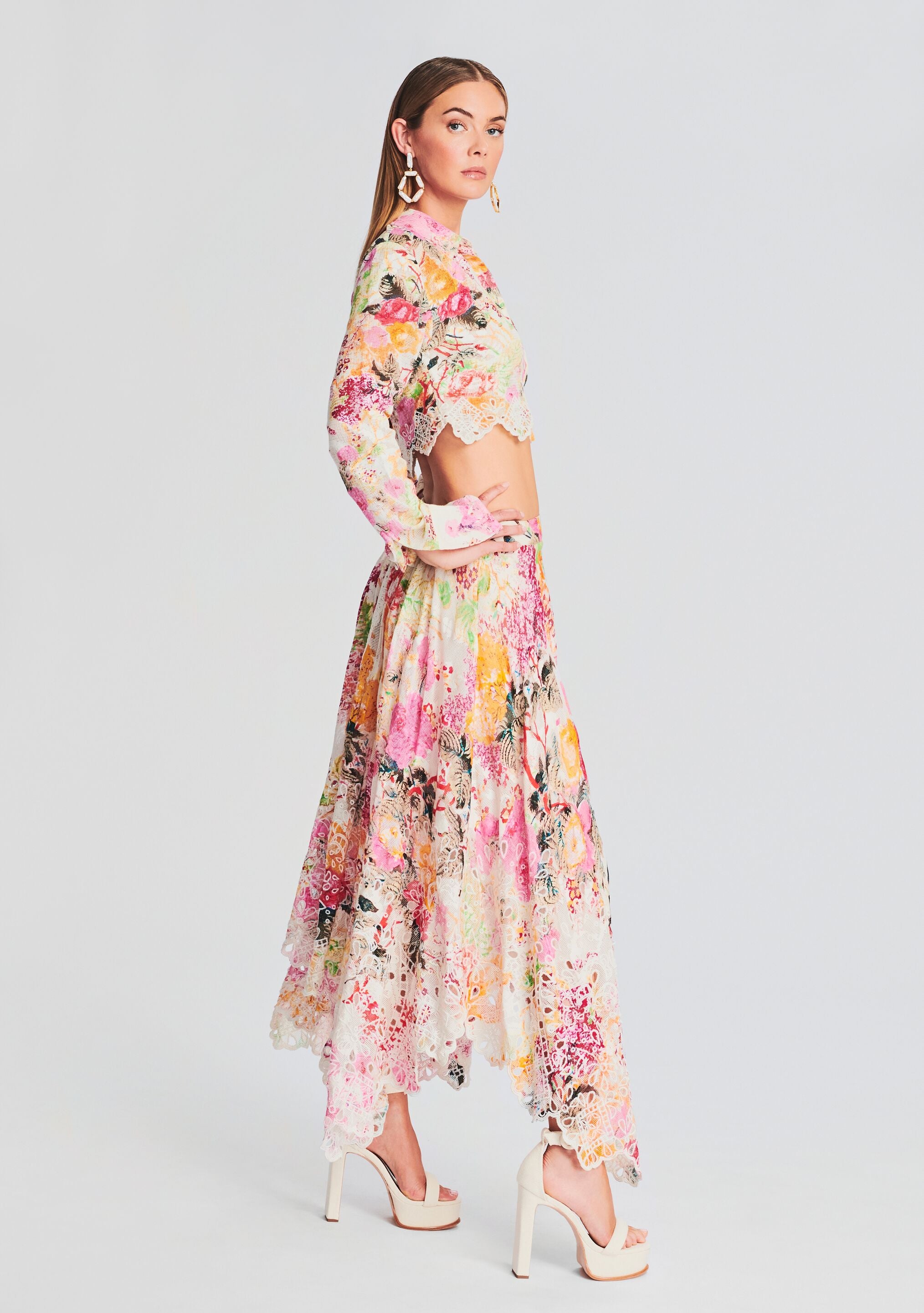 Charu Crop Shirt-Cup Shy