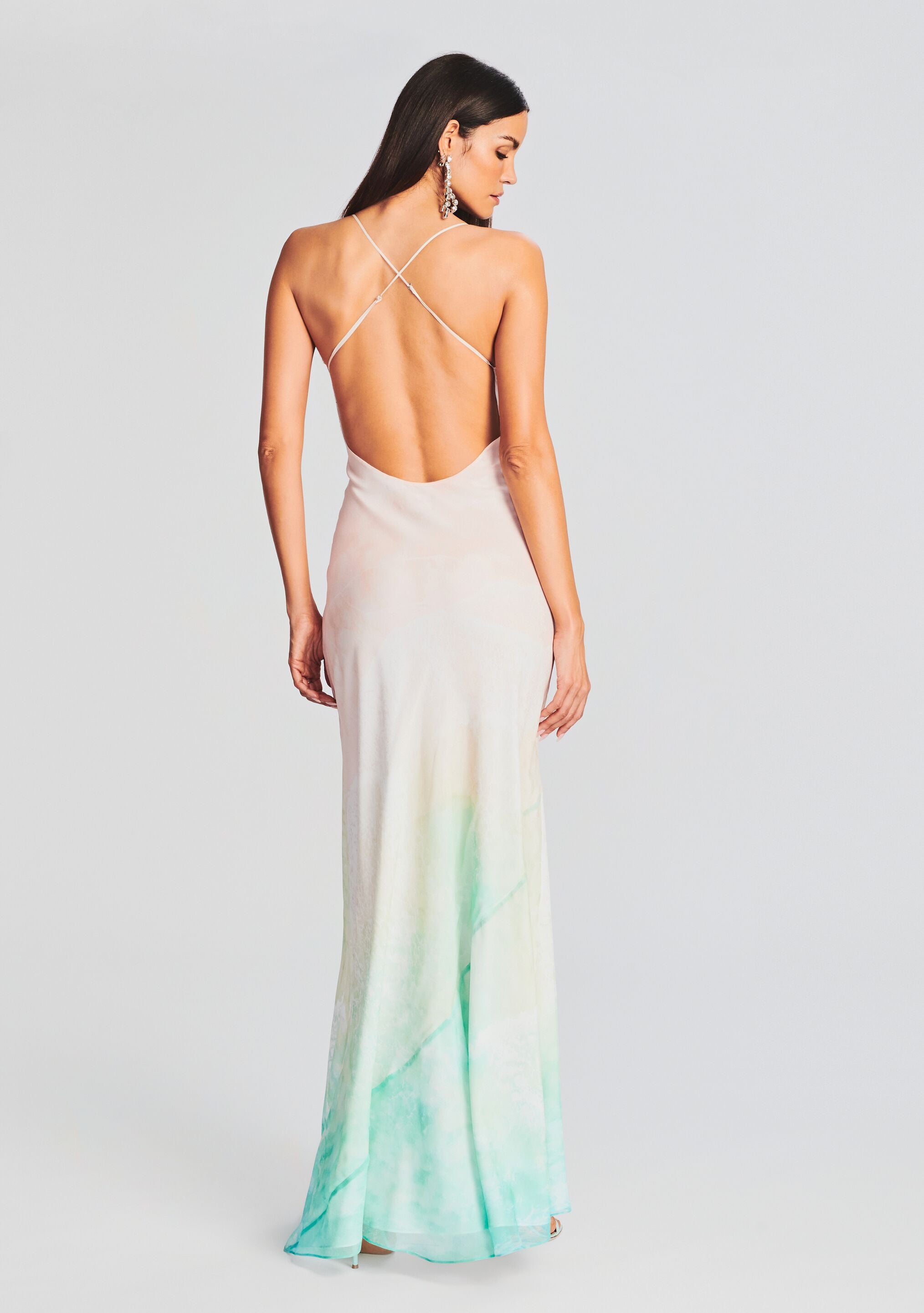 Destiny Silk Dress-Cup Shy