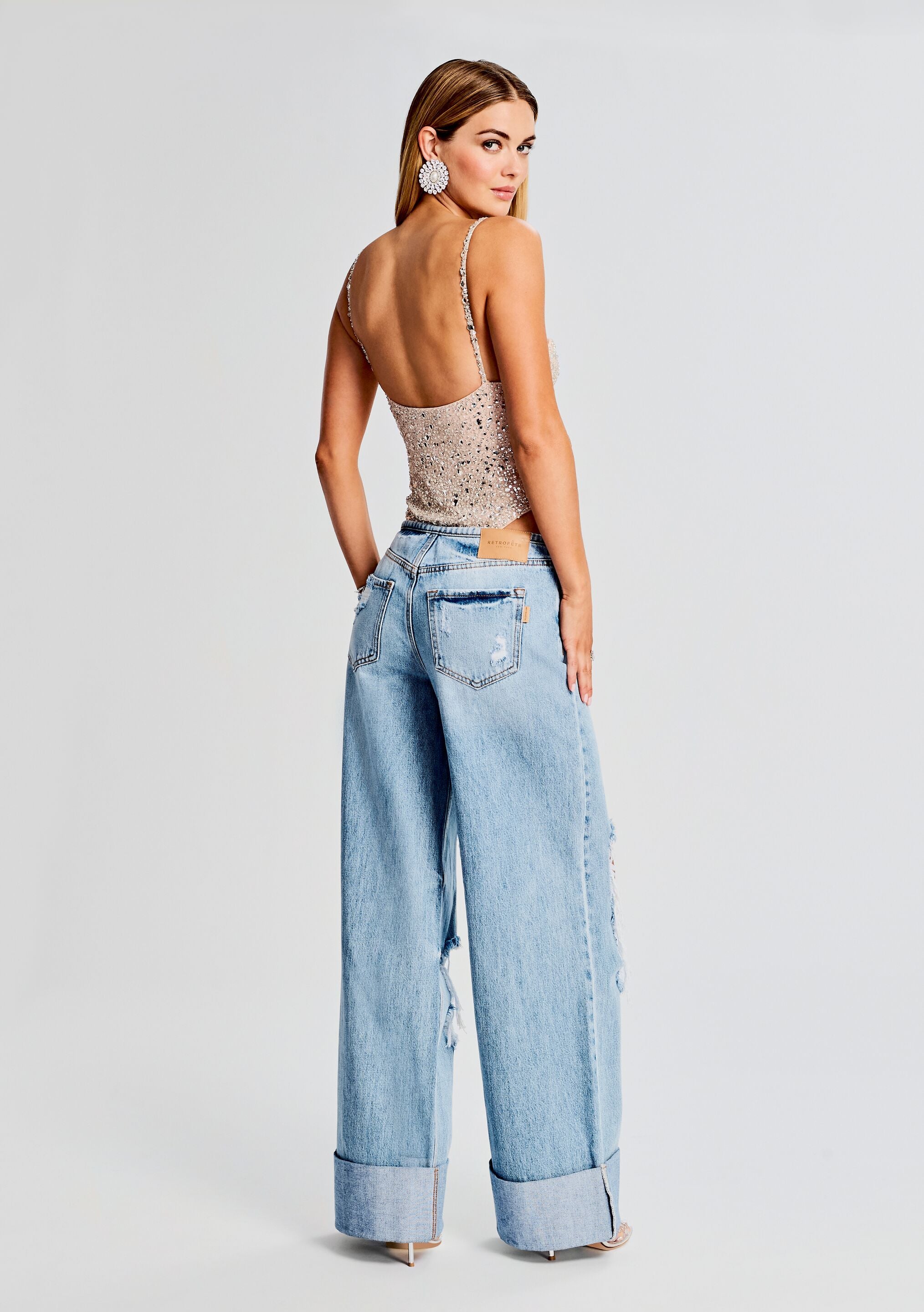 Avalon Sequin Bodysuit-Cup Shy