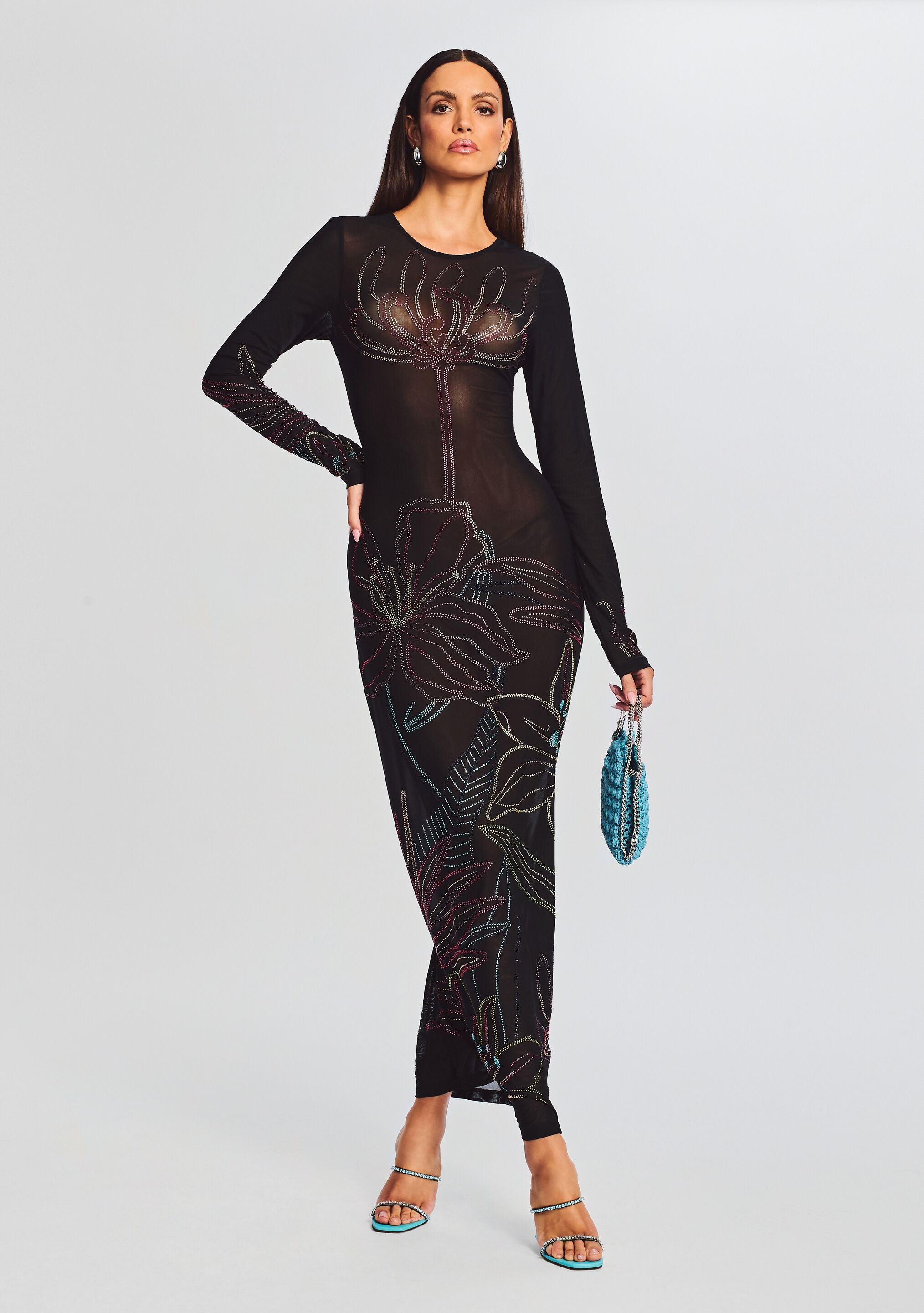 Chris Maxi Dress-Cup Shy
