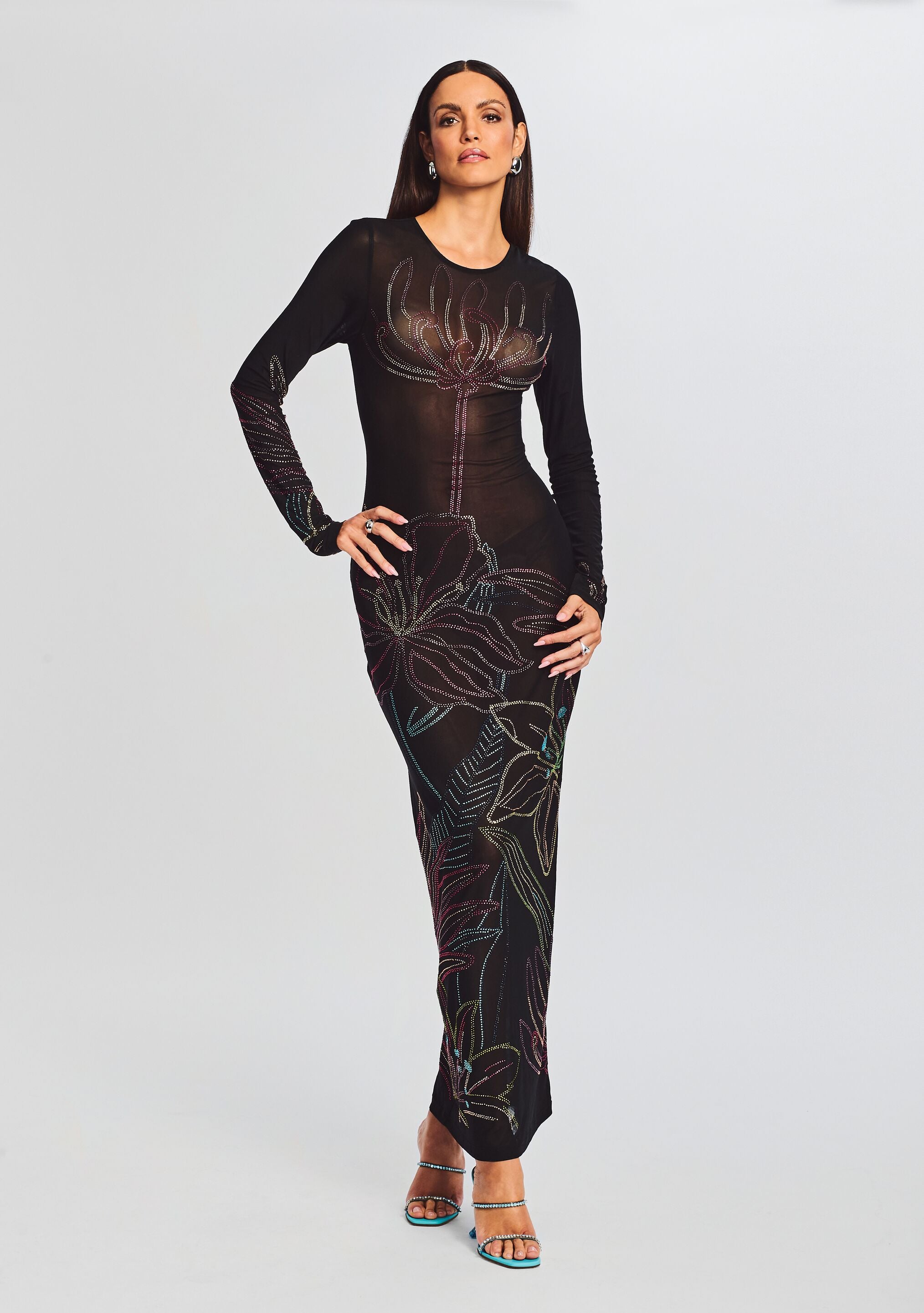 Chris Maxi Dress-Cup Shy