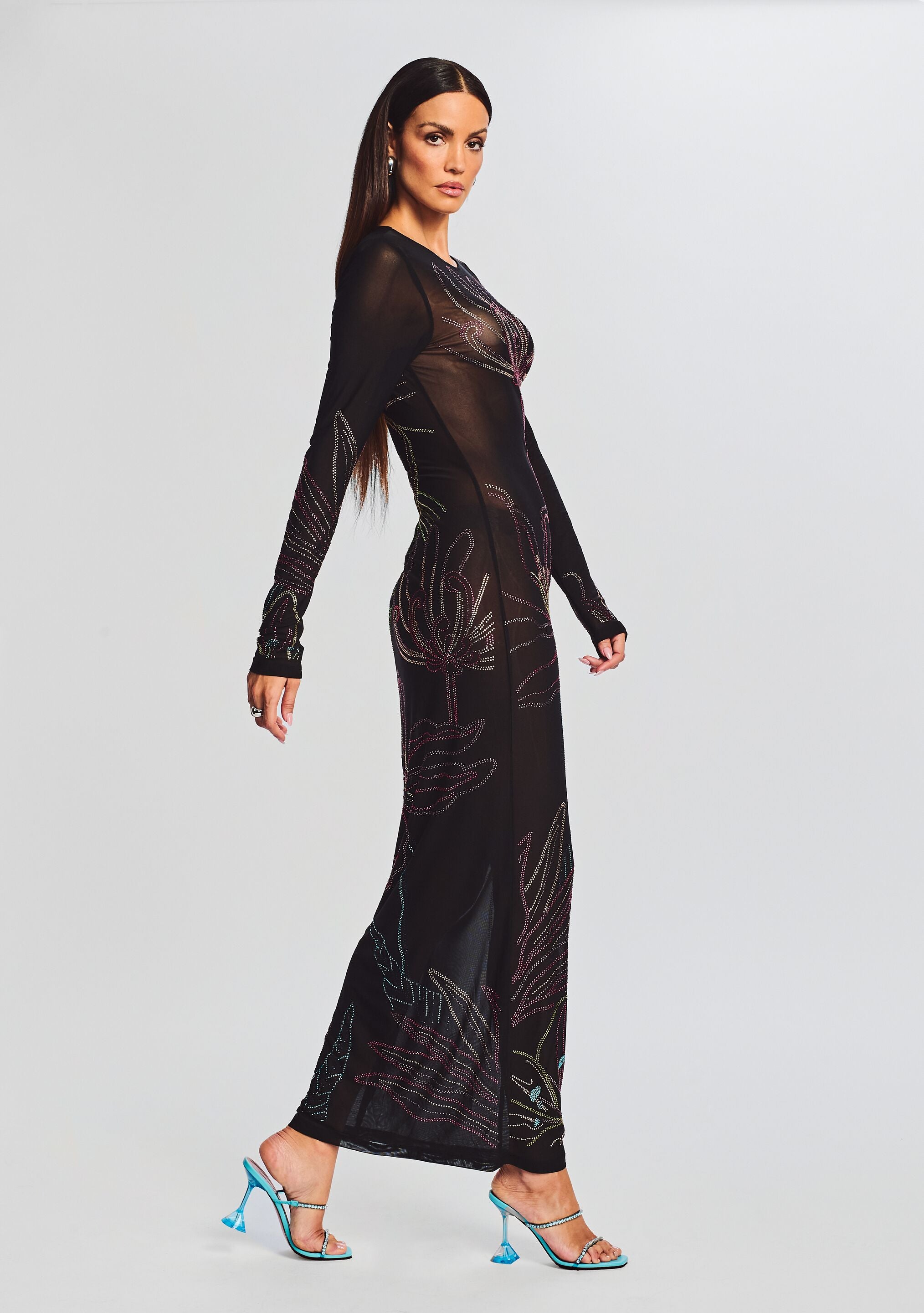 Chris Maxi Dress-Cup Shy