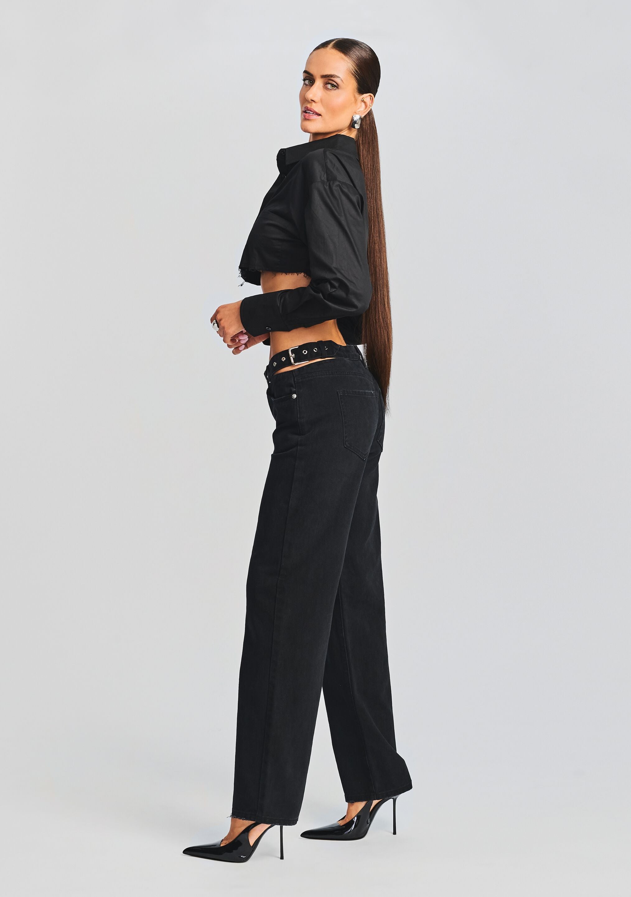 Christy Straight Leg Jean-Cup Shy