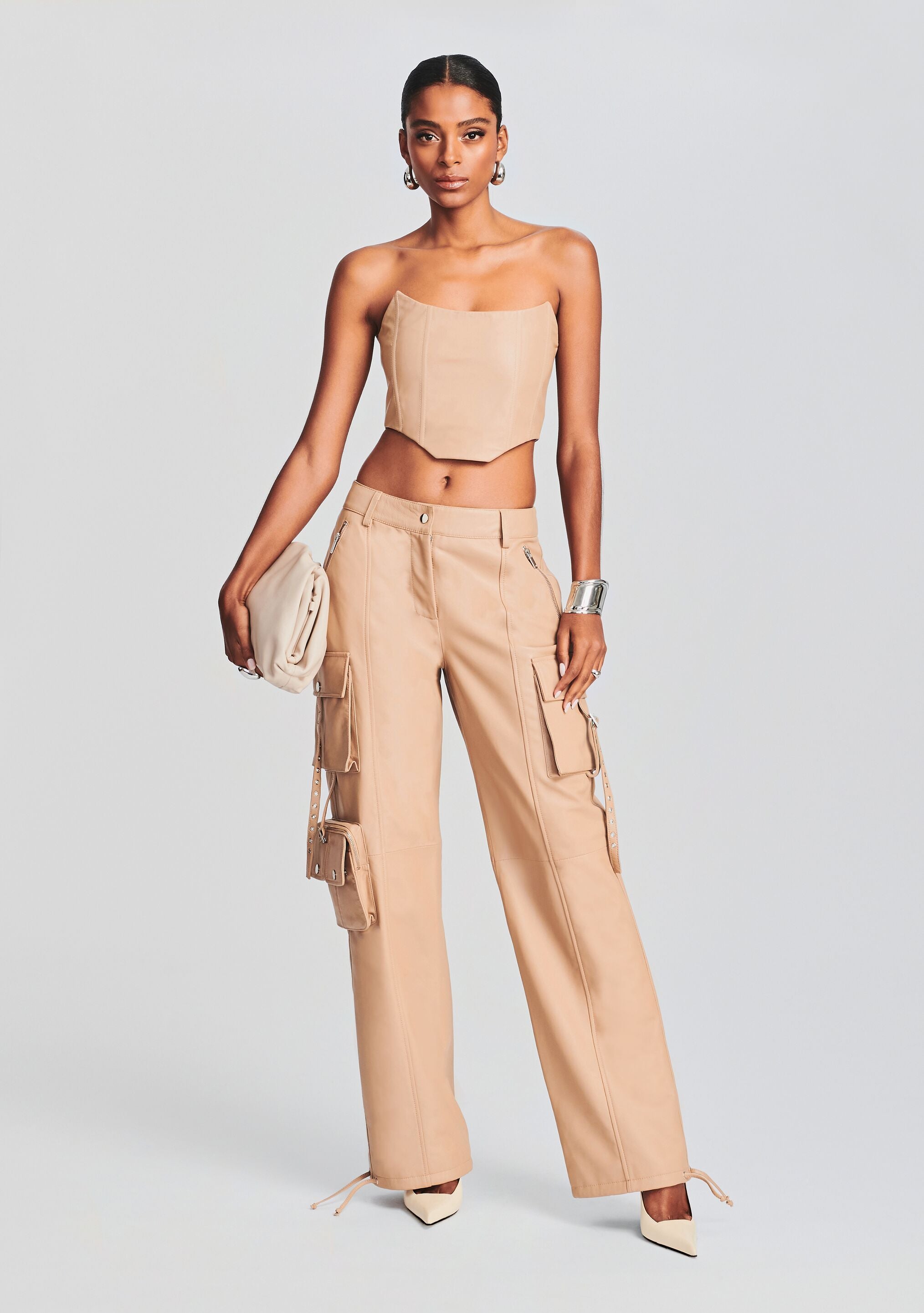 Eloise Leather Top-Cup Shy