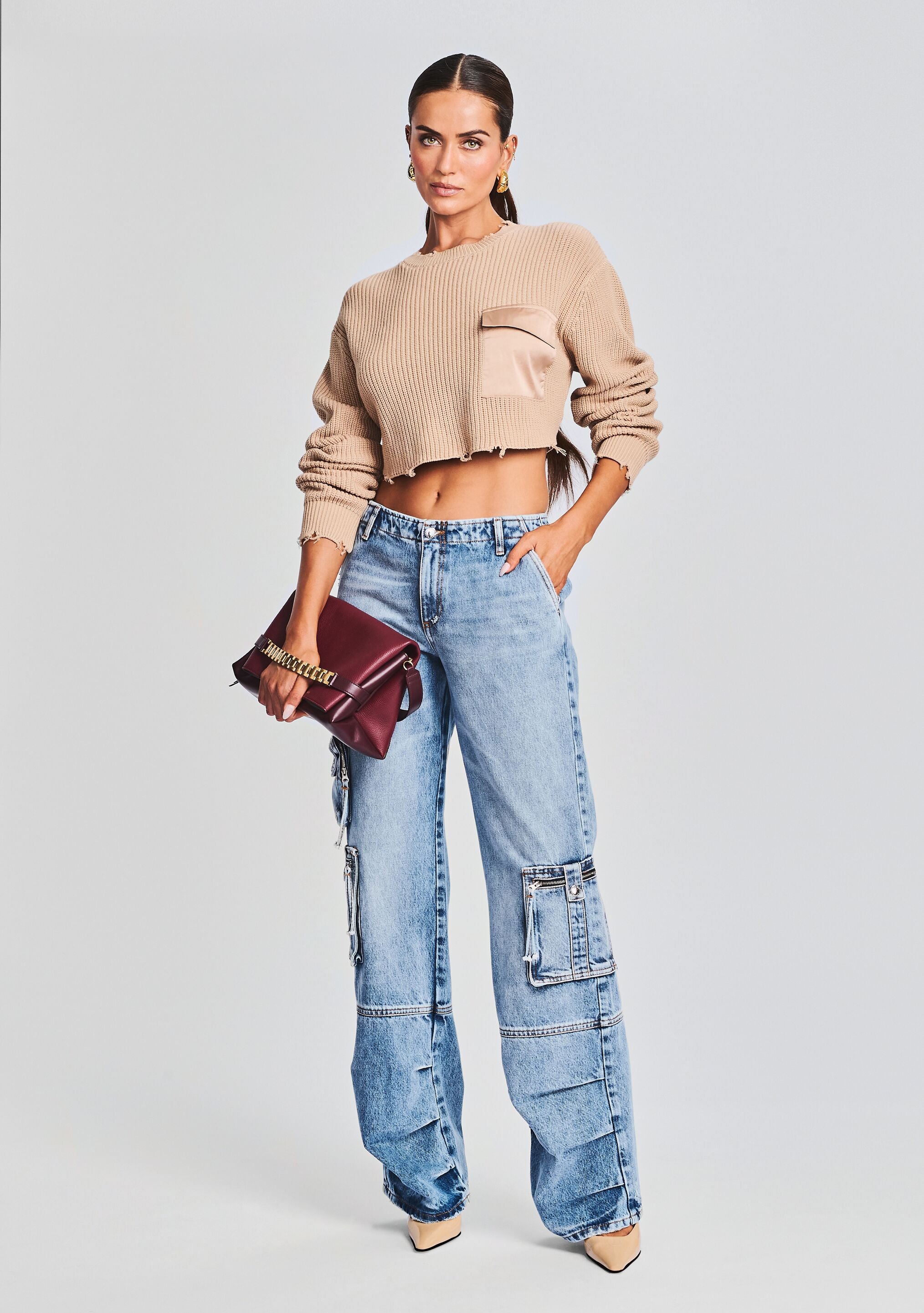 Callum Denim Pant-Cup Shy