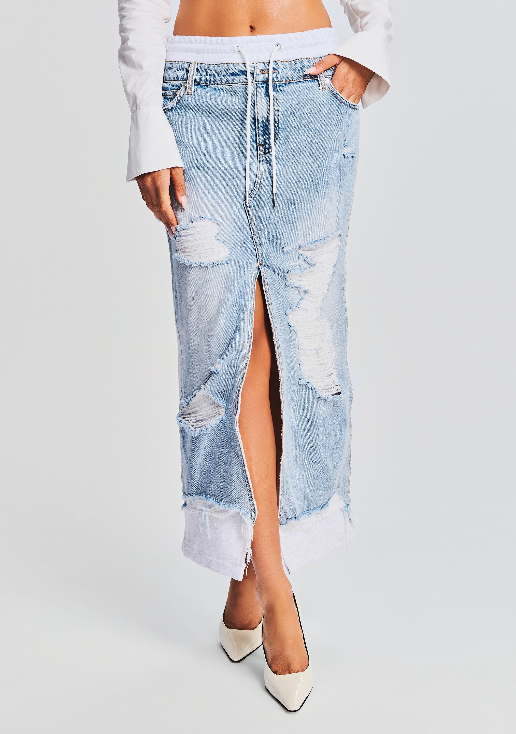 Calla Maxi Skirt-Cup Shy