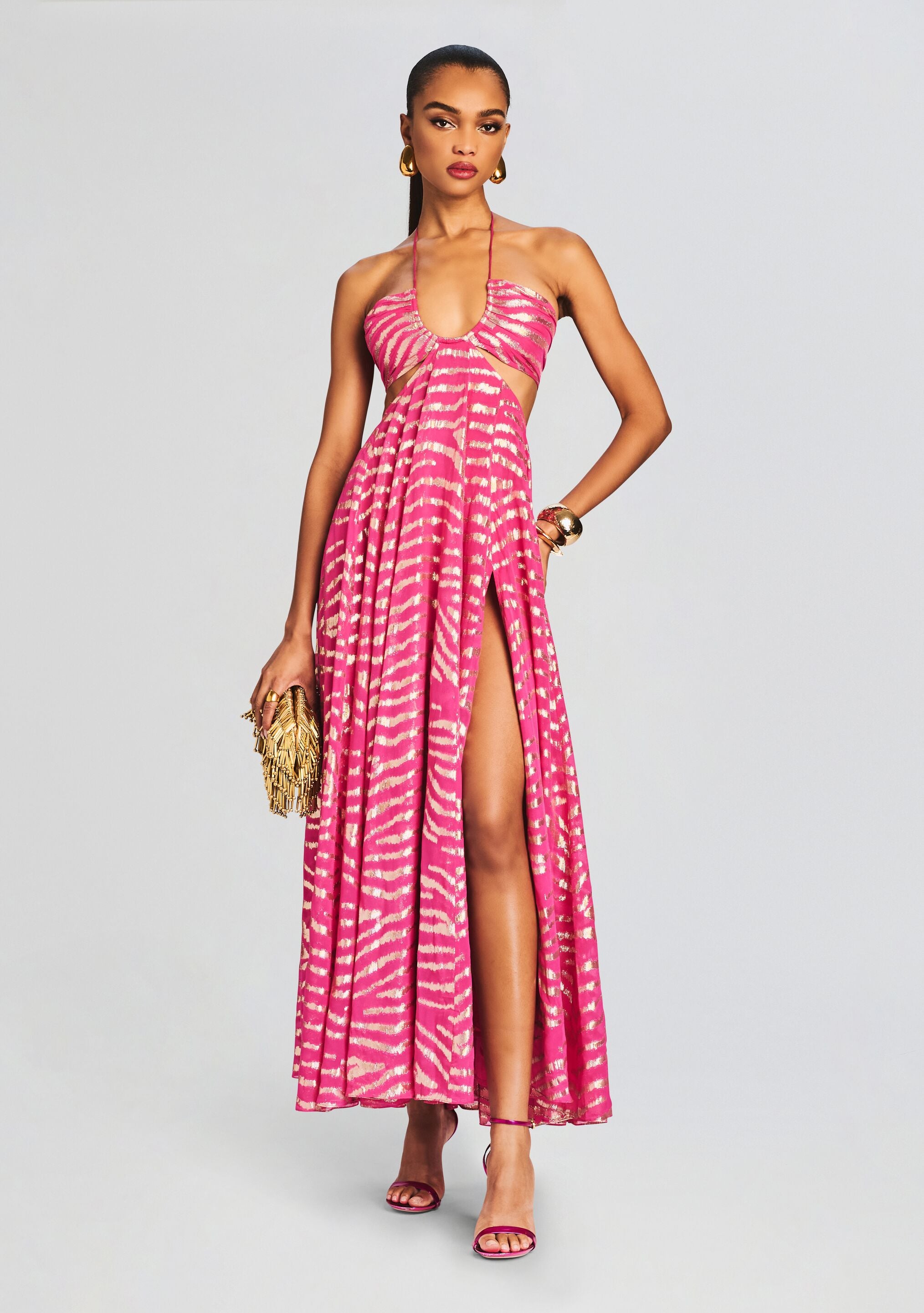 Lara Long Dress-Cup Shy