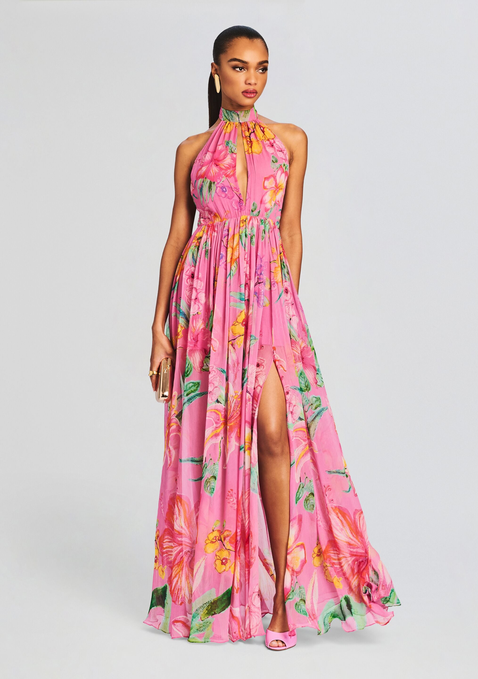 Megan Long Dress-Cup Shy