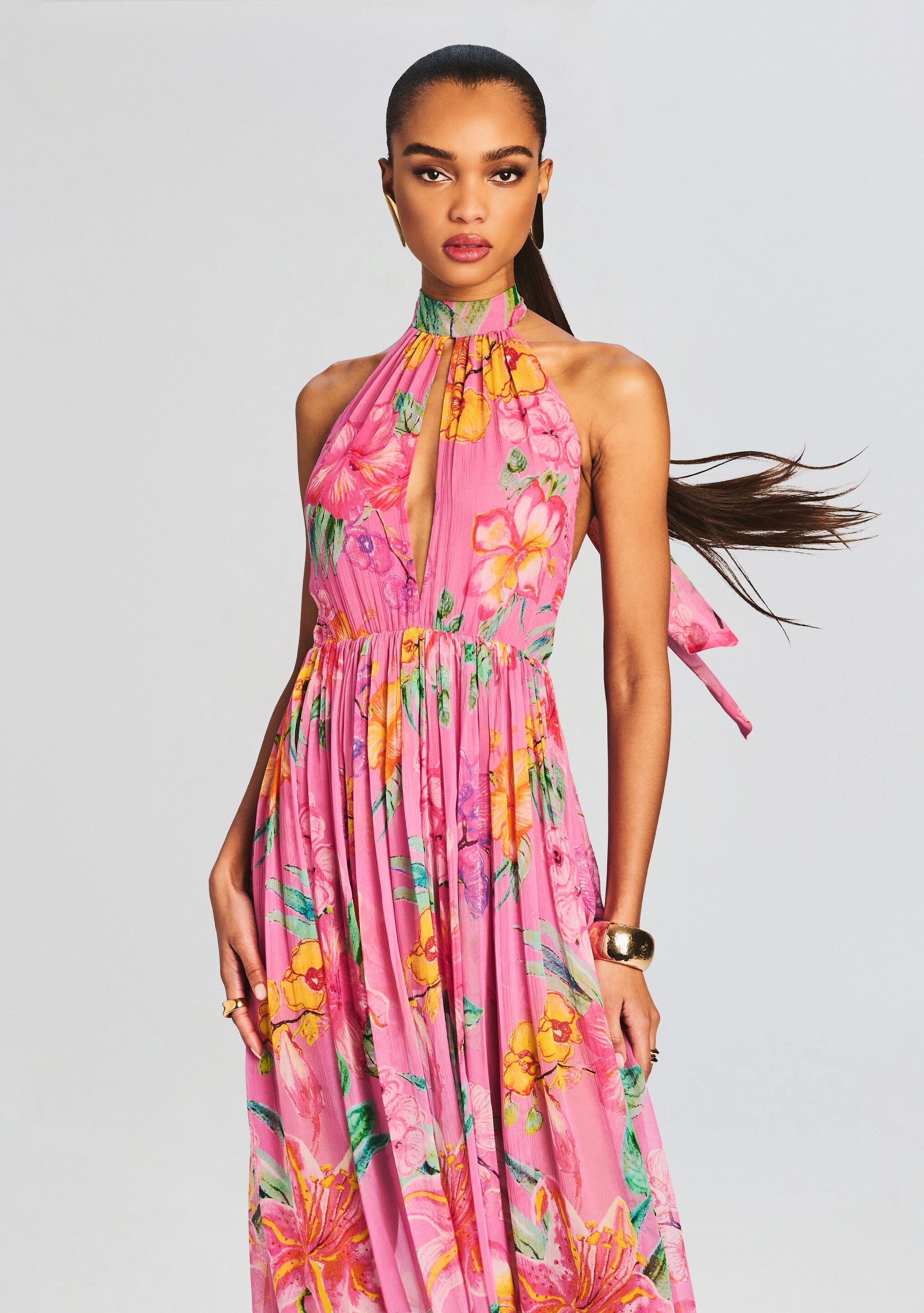 Megan Long Dress-Cup Shy