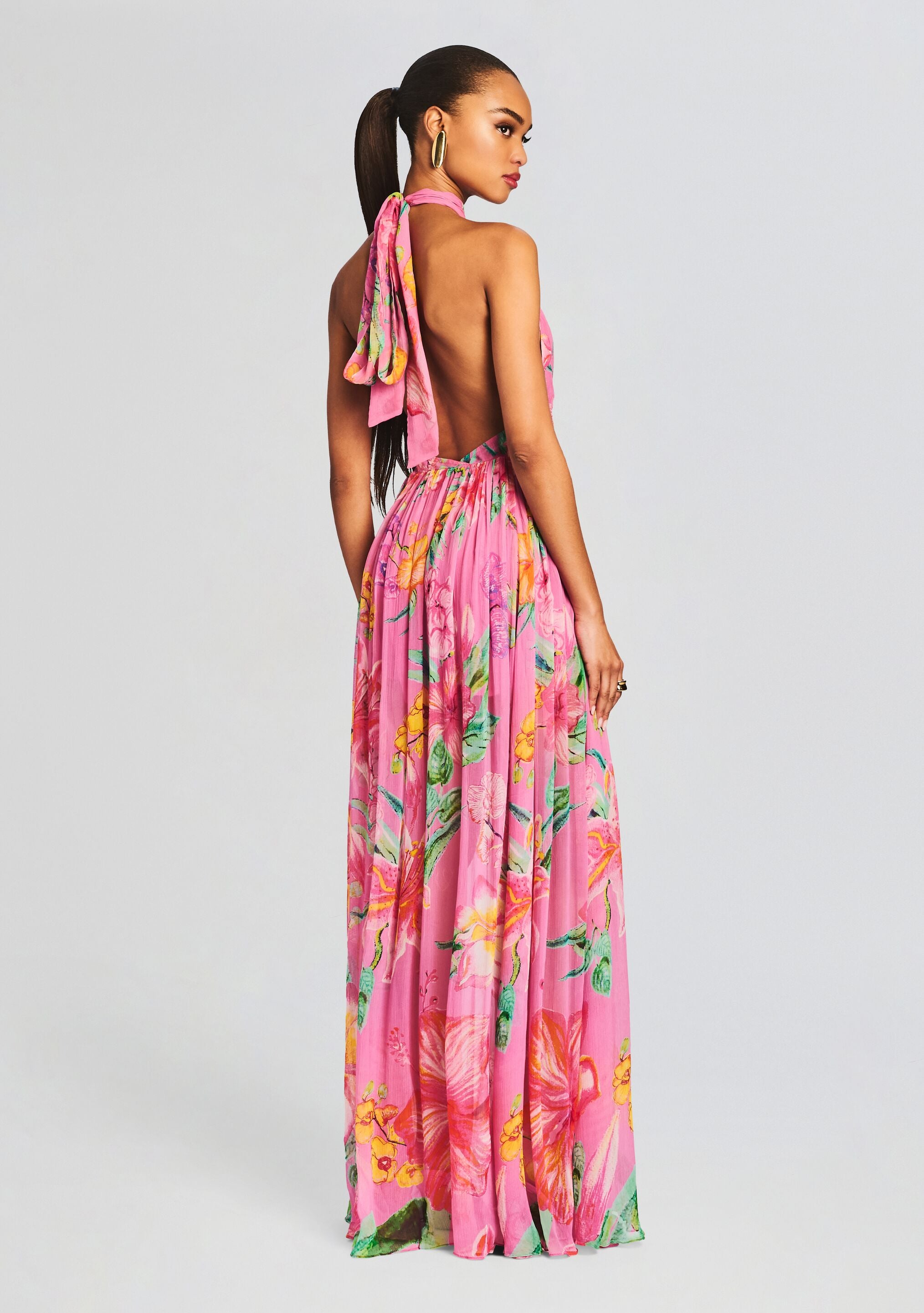 Megan Long Dress-Cup Shy