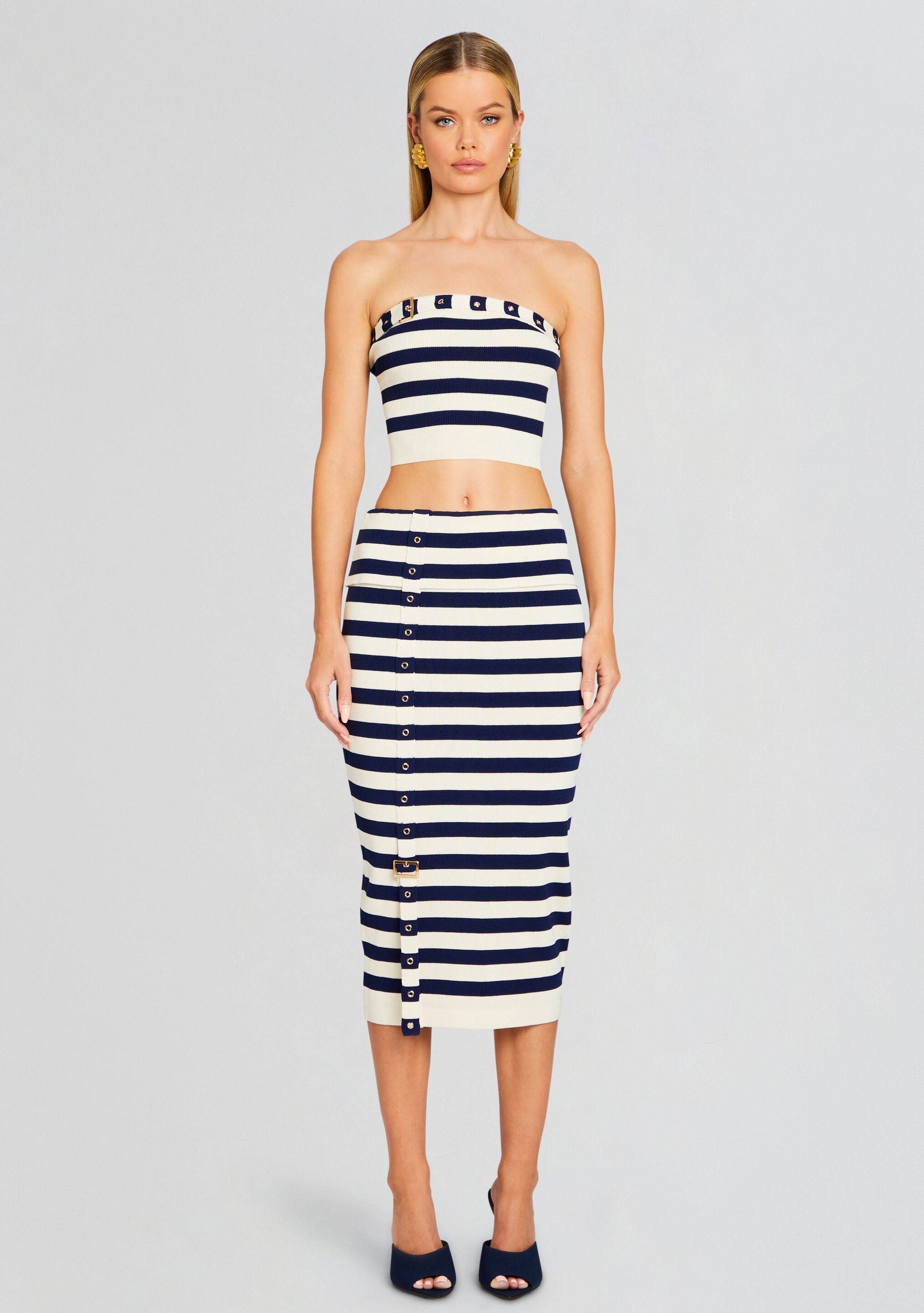 Cleat Knit Skirt-Cup Shy