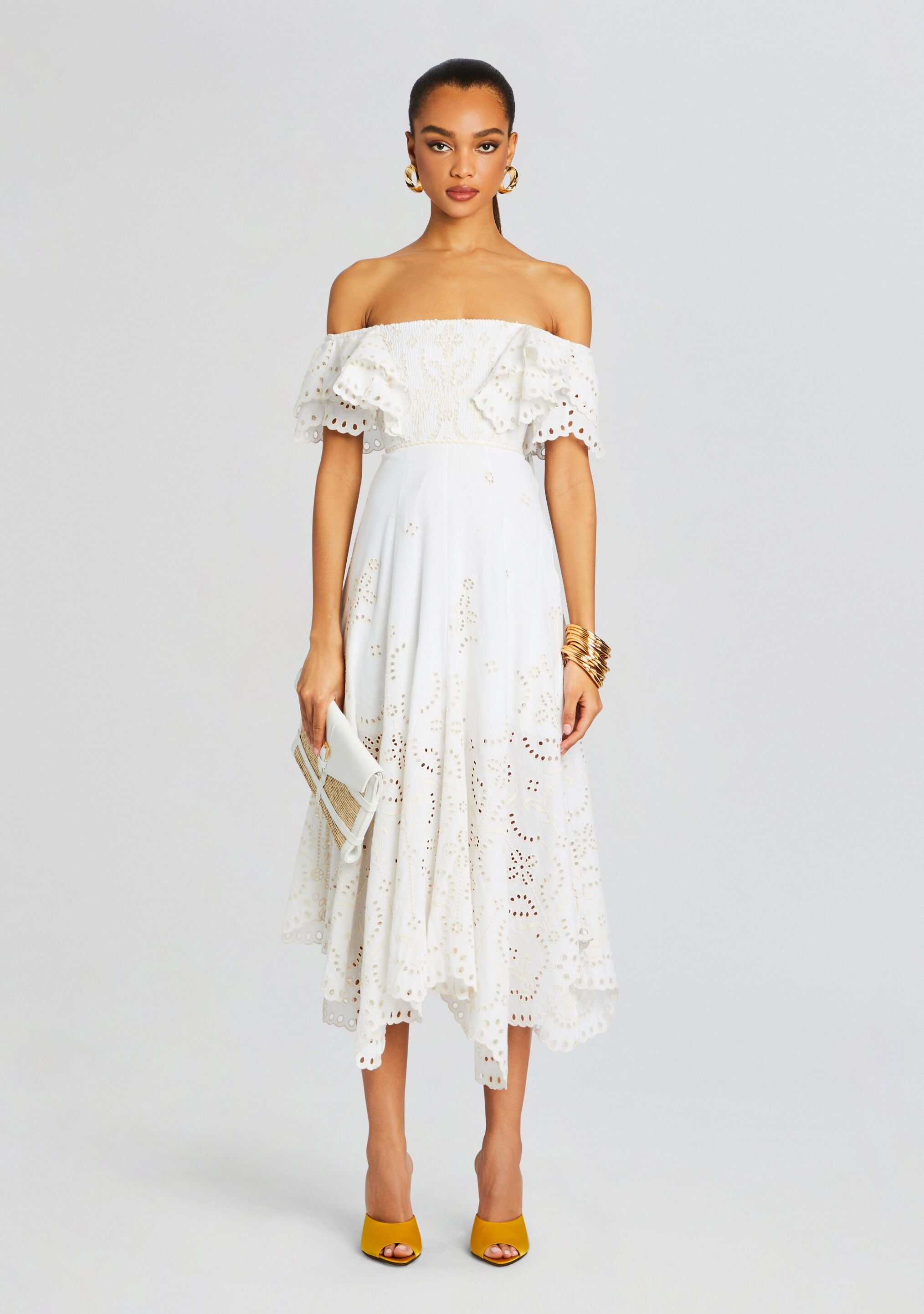 Sheen Long Dress-Cup Shy