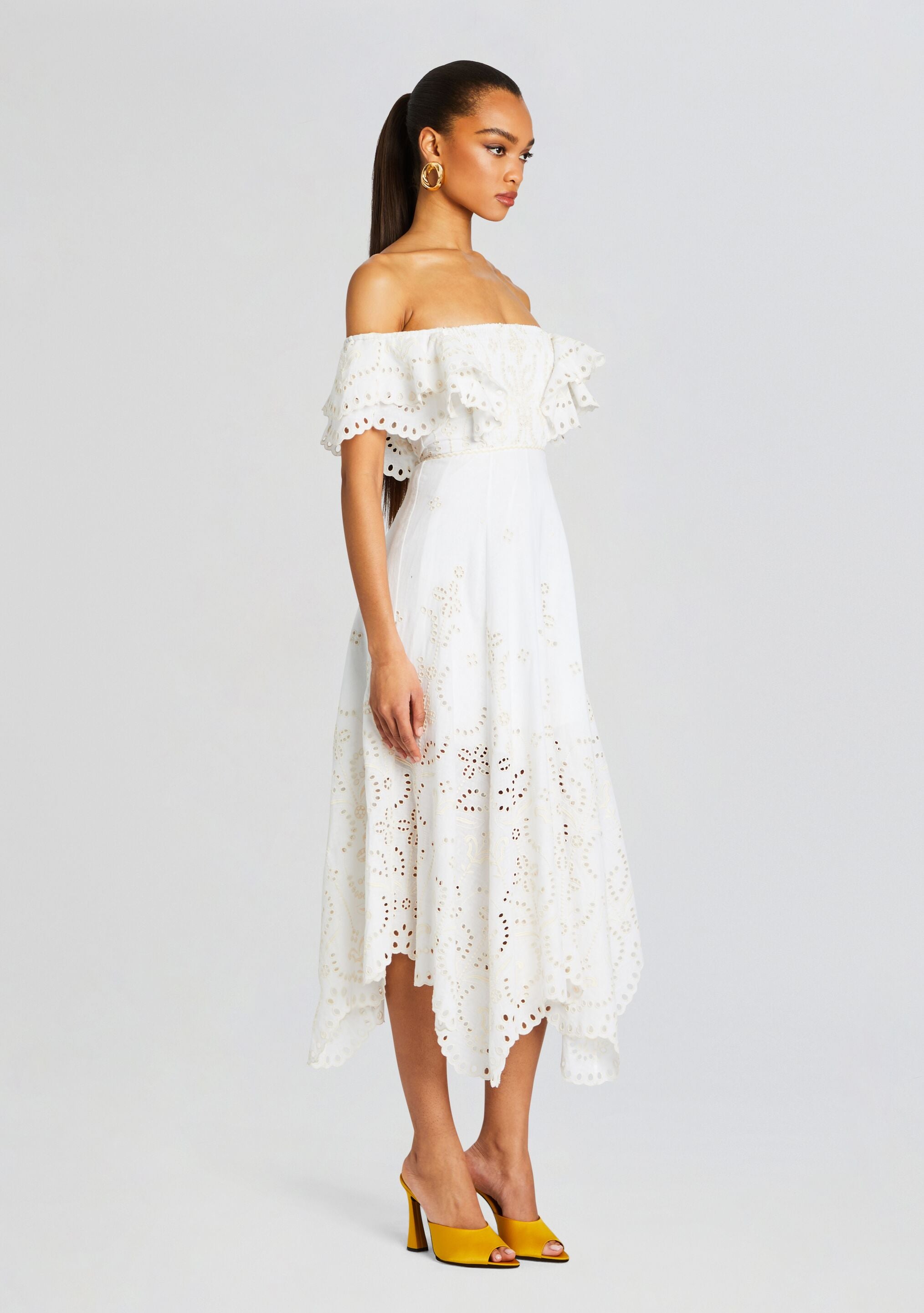 Sheen Long Dress-Cup Shy