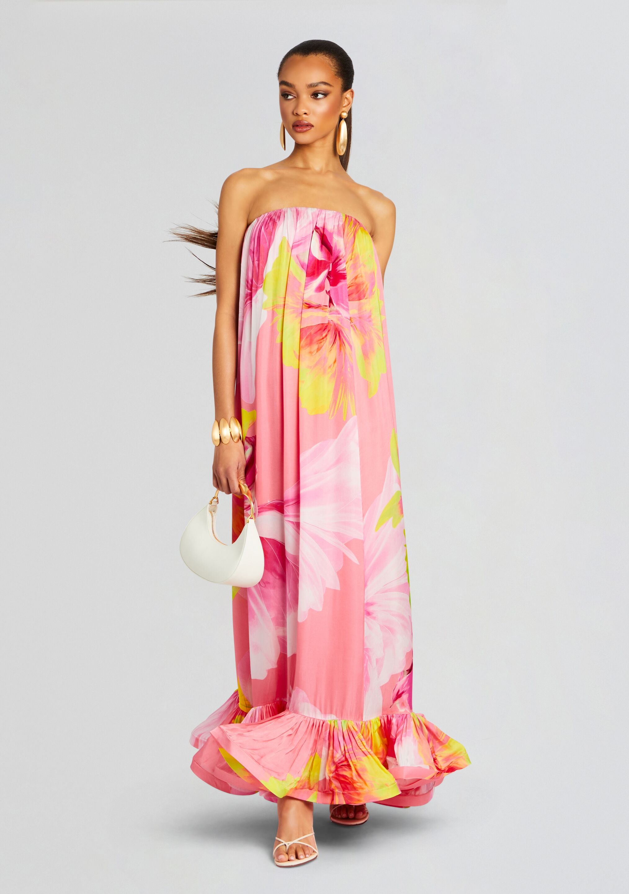 Mina Long Dress-Cup Shy