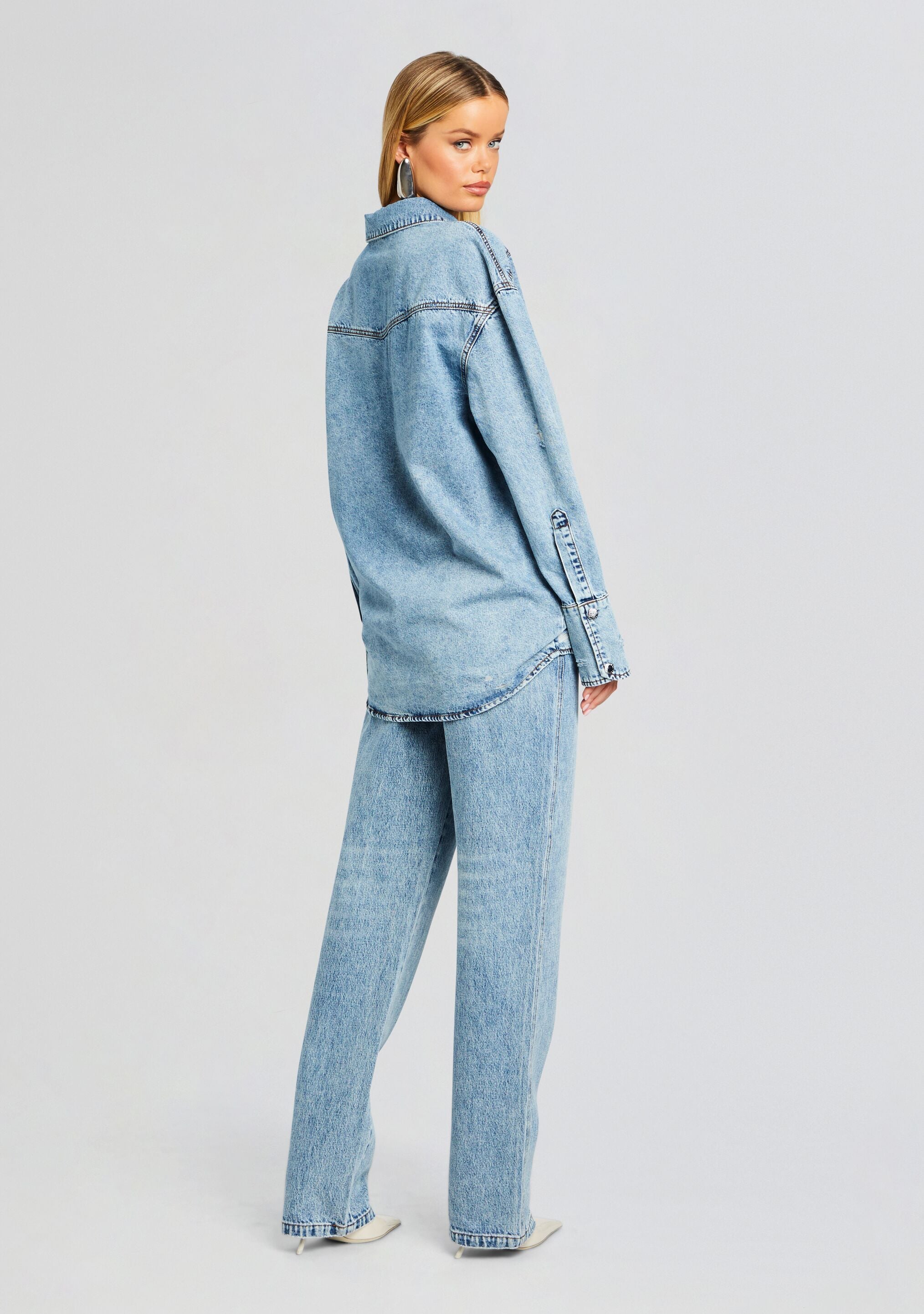Denise Denim Shirt-Cup Shy