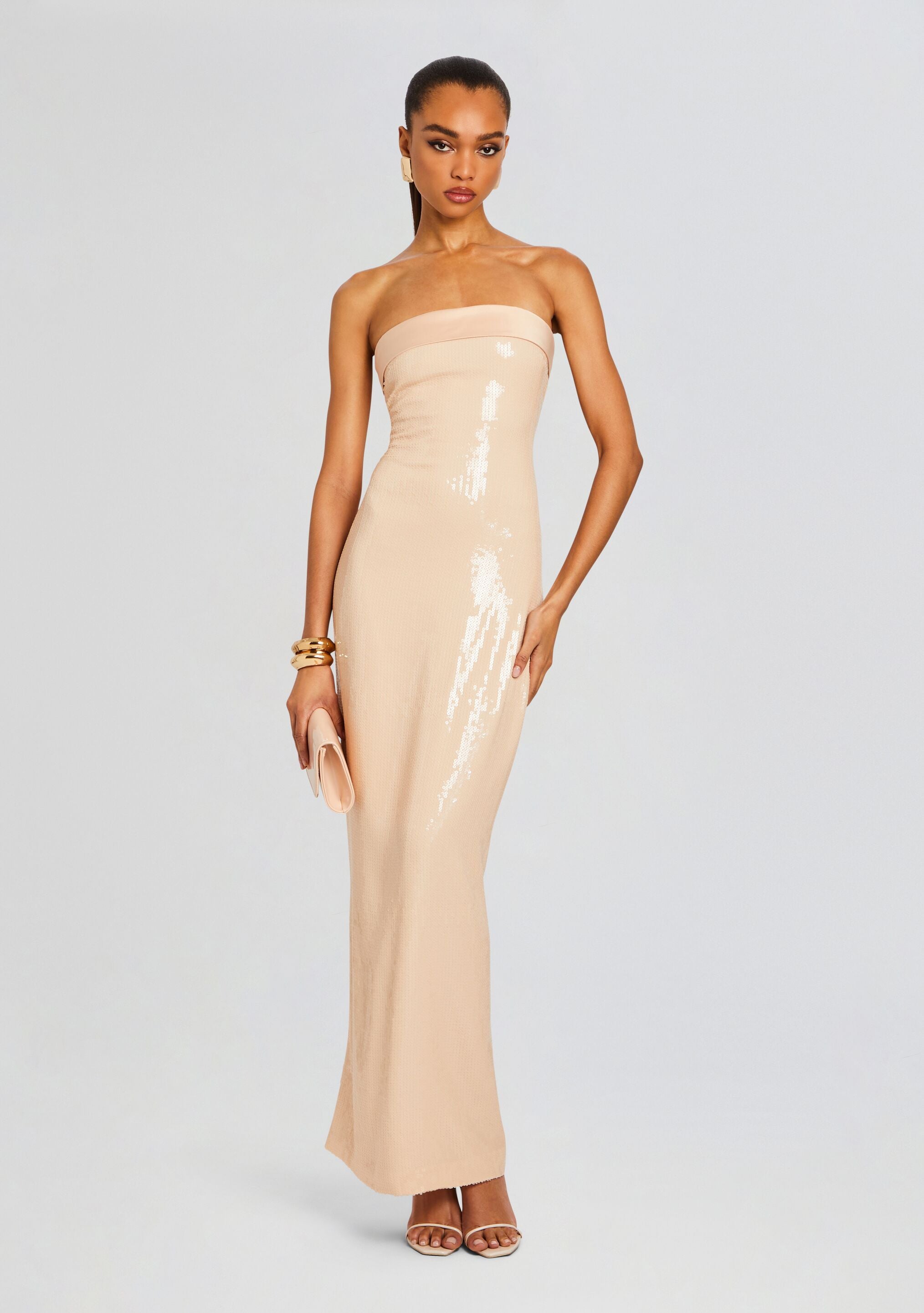 Alexandra Sequin Dress-Cup Shy