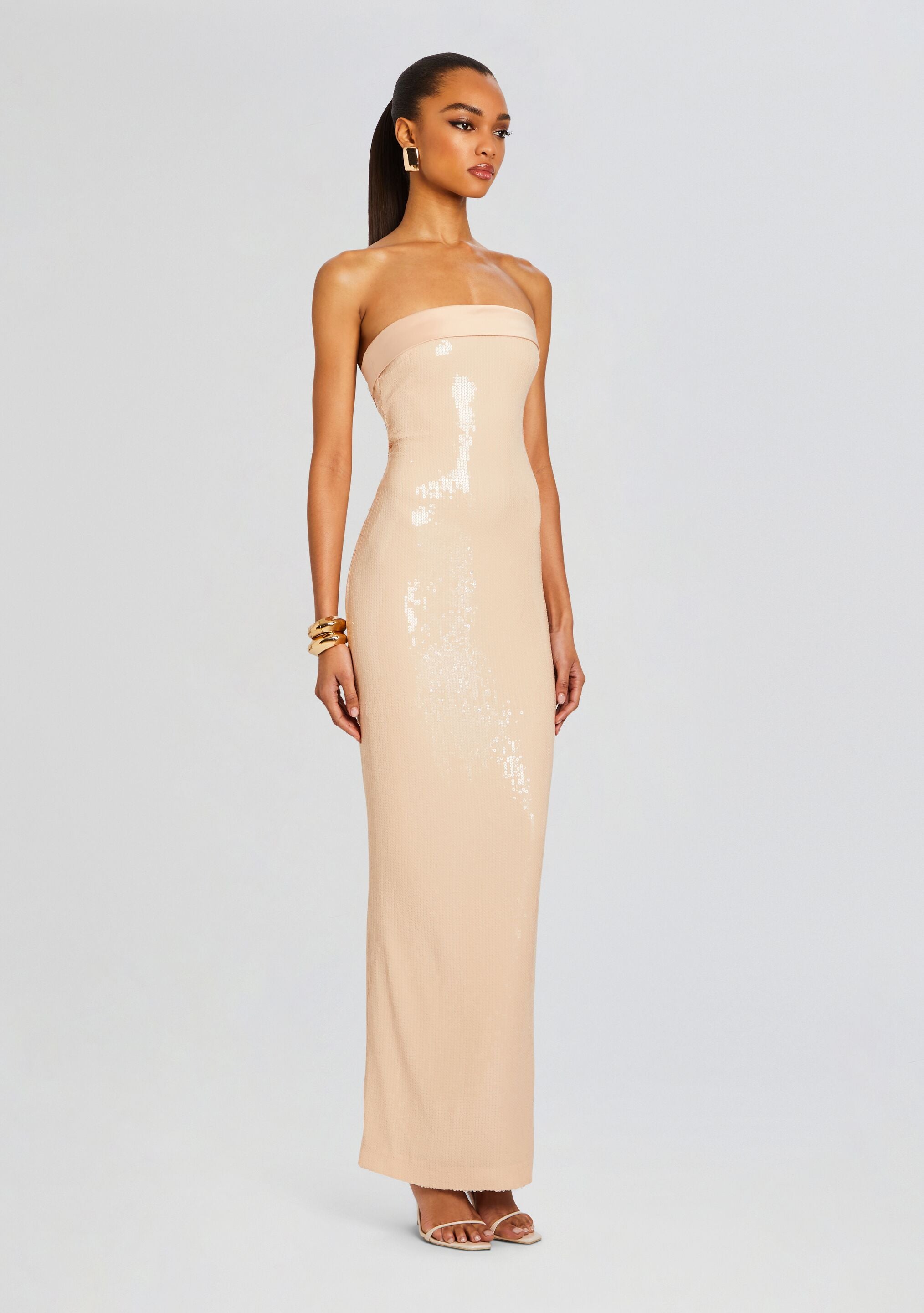Alexandra Sequin Dress-Cup Shy