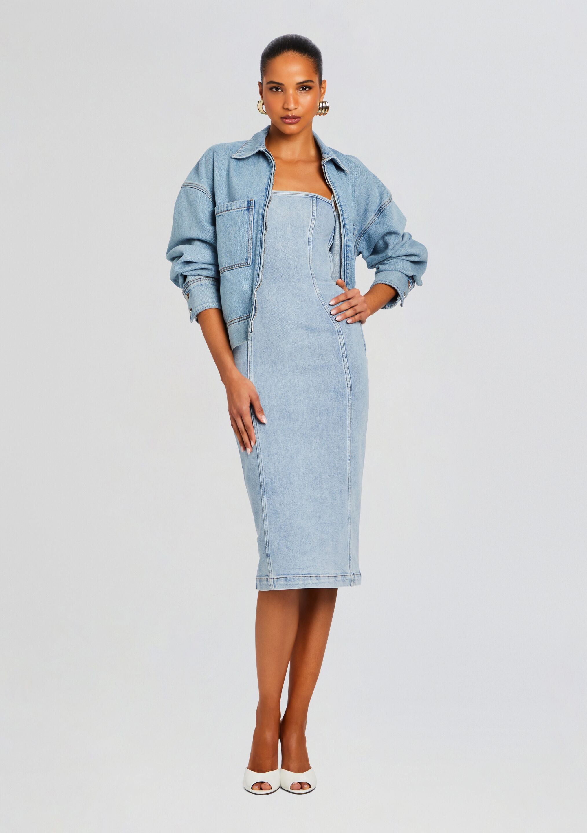 Fran Dress-Cup Shy