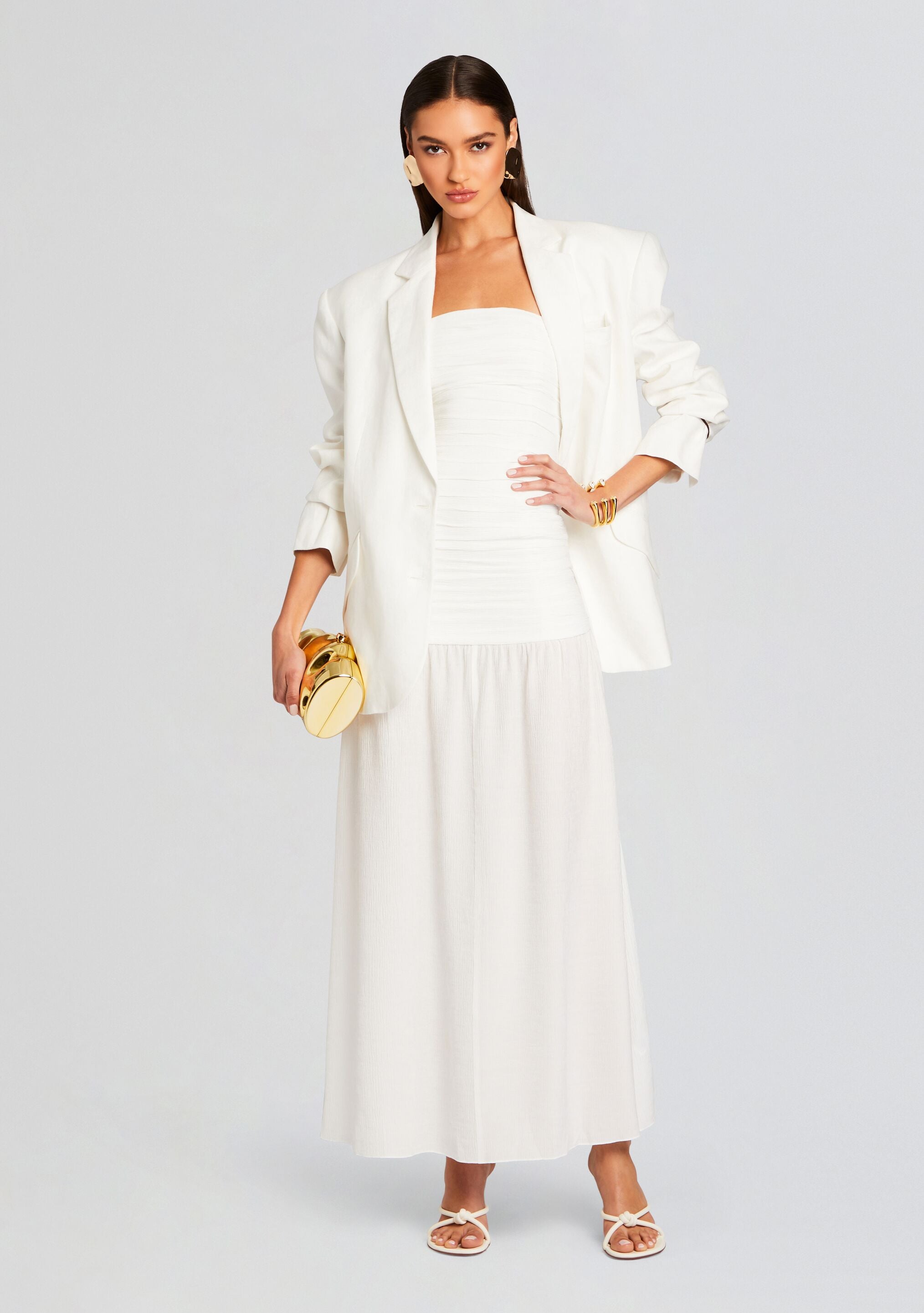 Gardenia Maxi Dress-Cup Shy