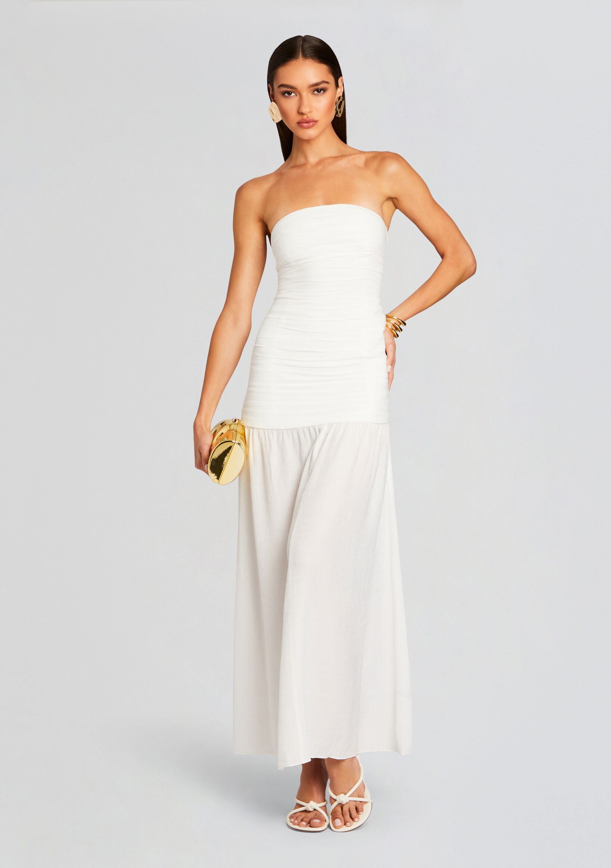 Gardenia Maxi Dress-Cup Shy