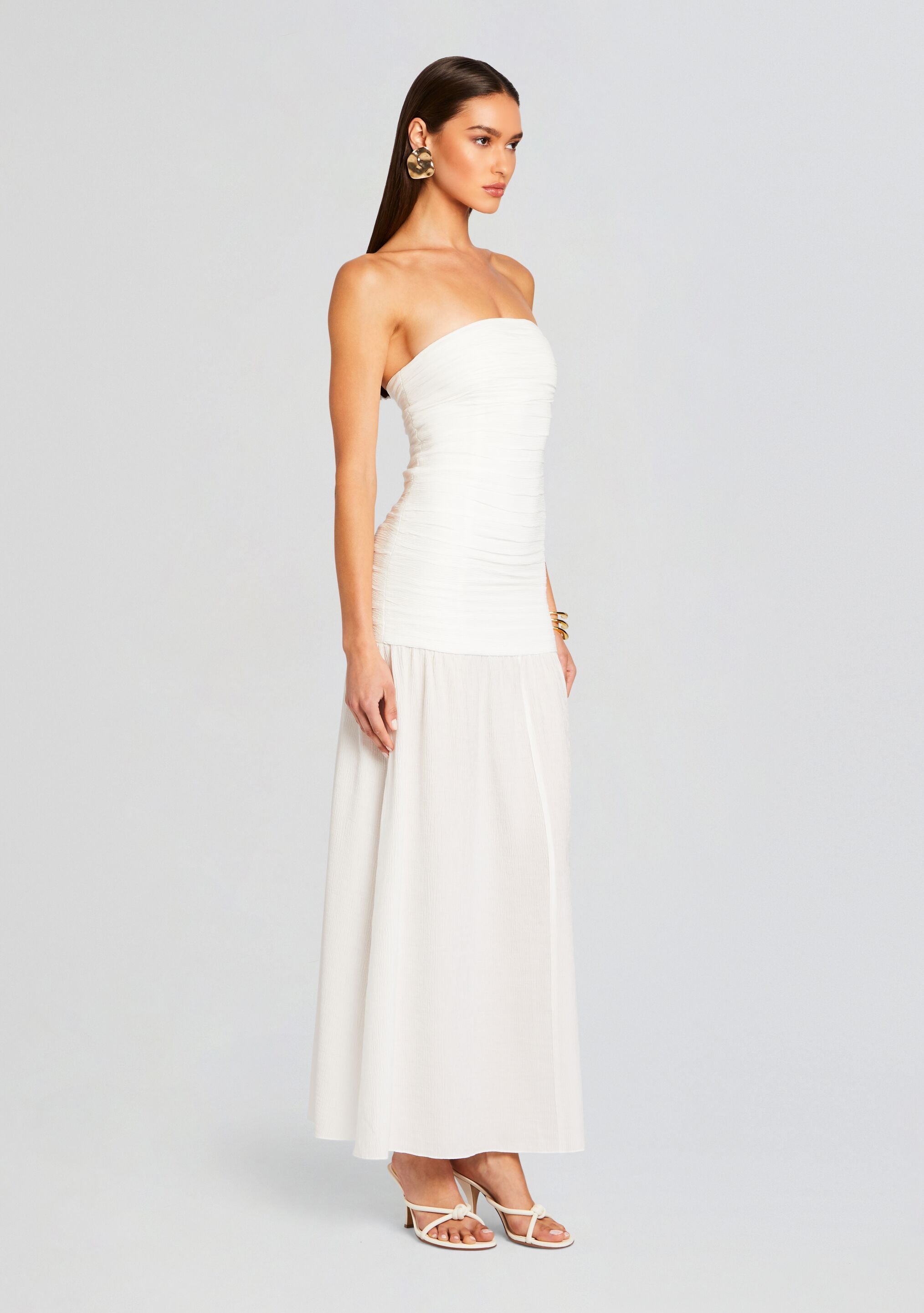 Gardenia Maxi Dress-Cup Shy