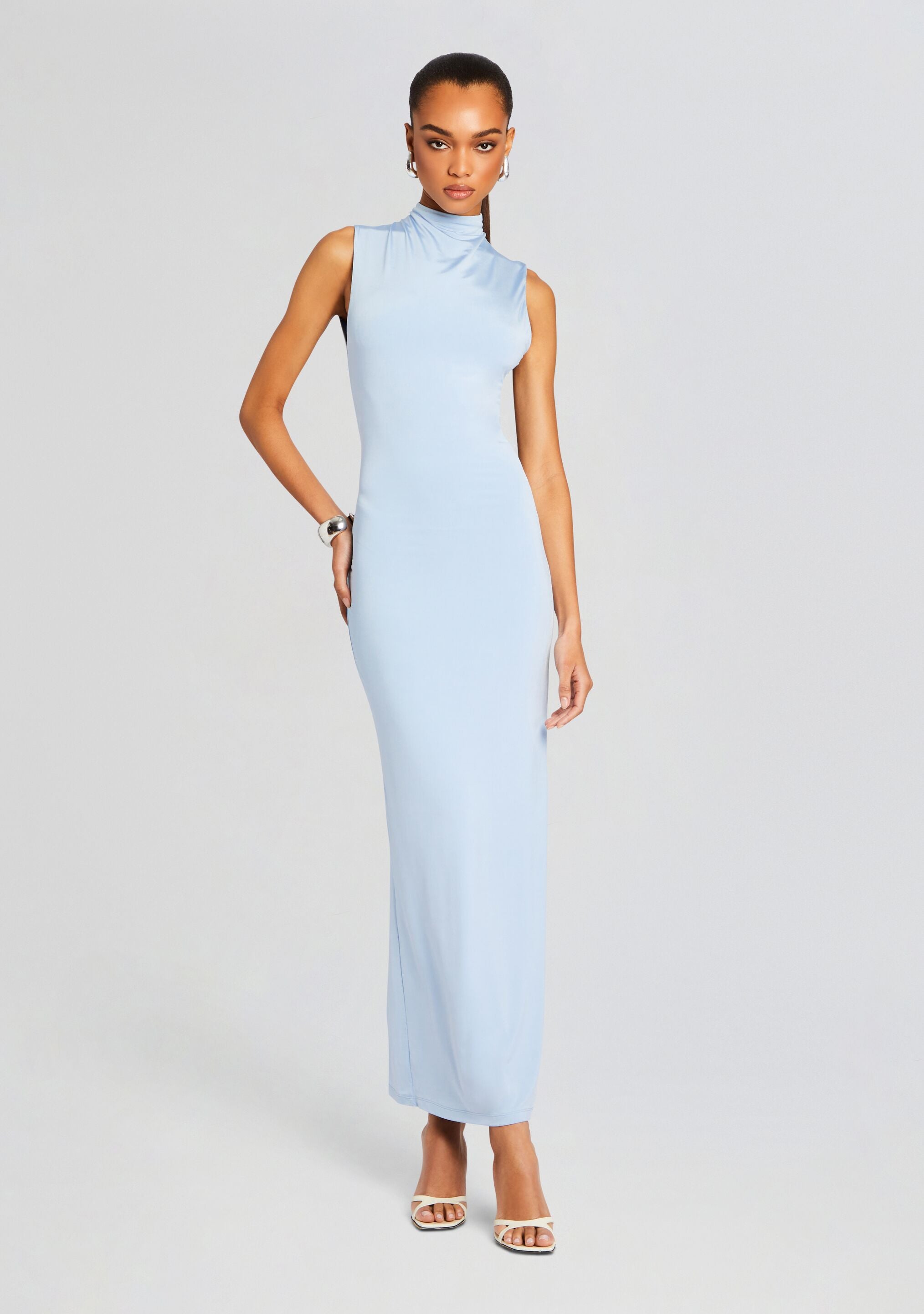 Olive Gown-Cup Shy