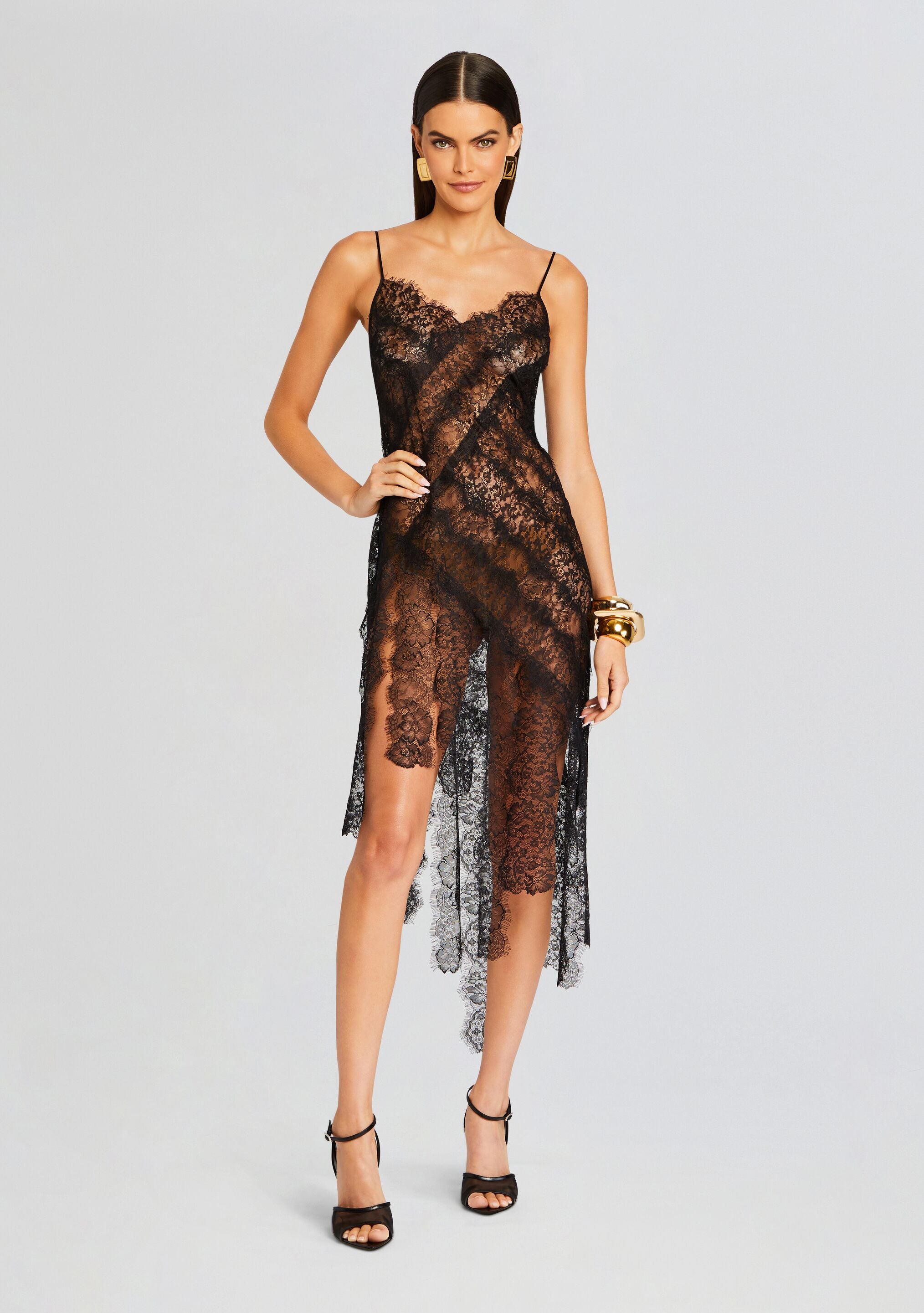 Sabina Lace Dress-Cup Shy