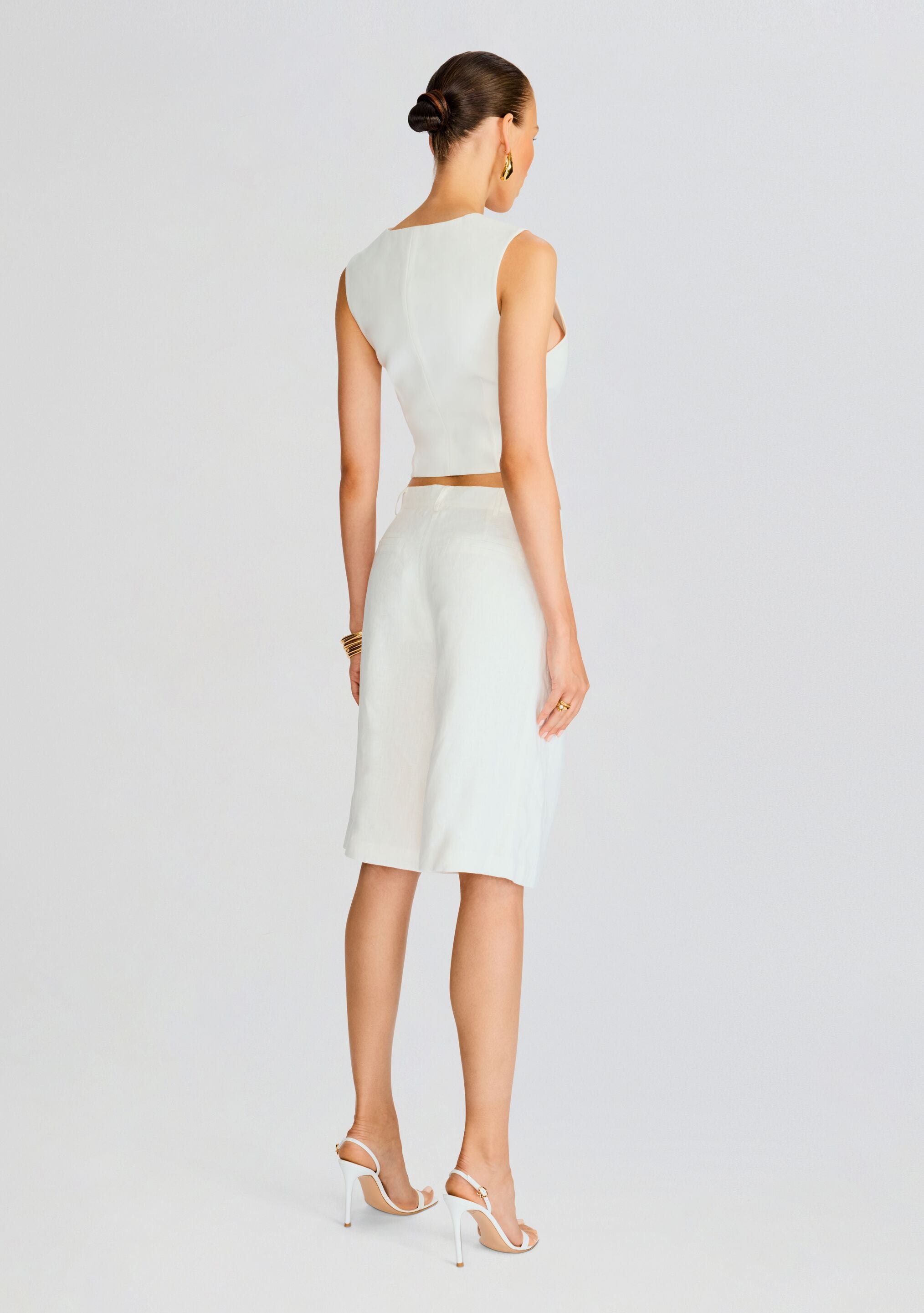 Fraser Suiting Vest-Cup Shy