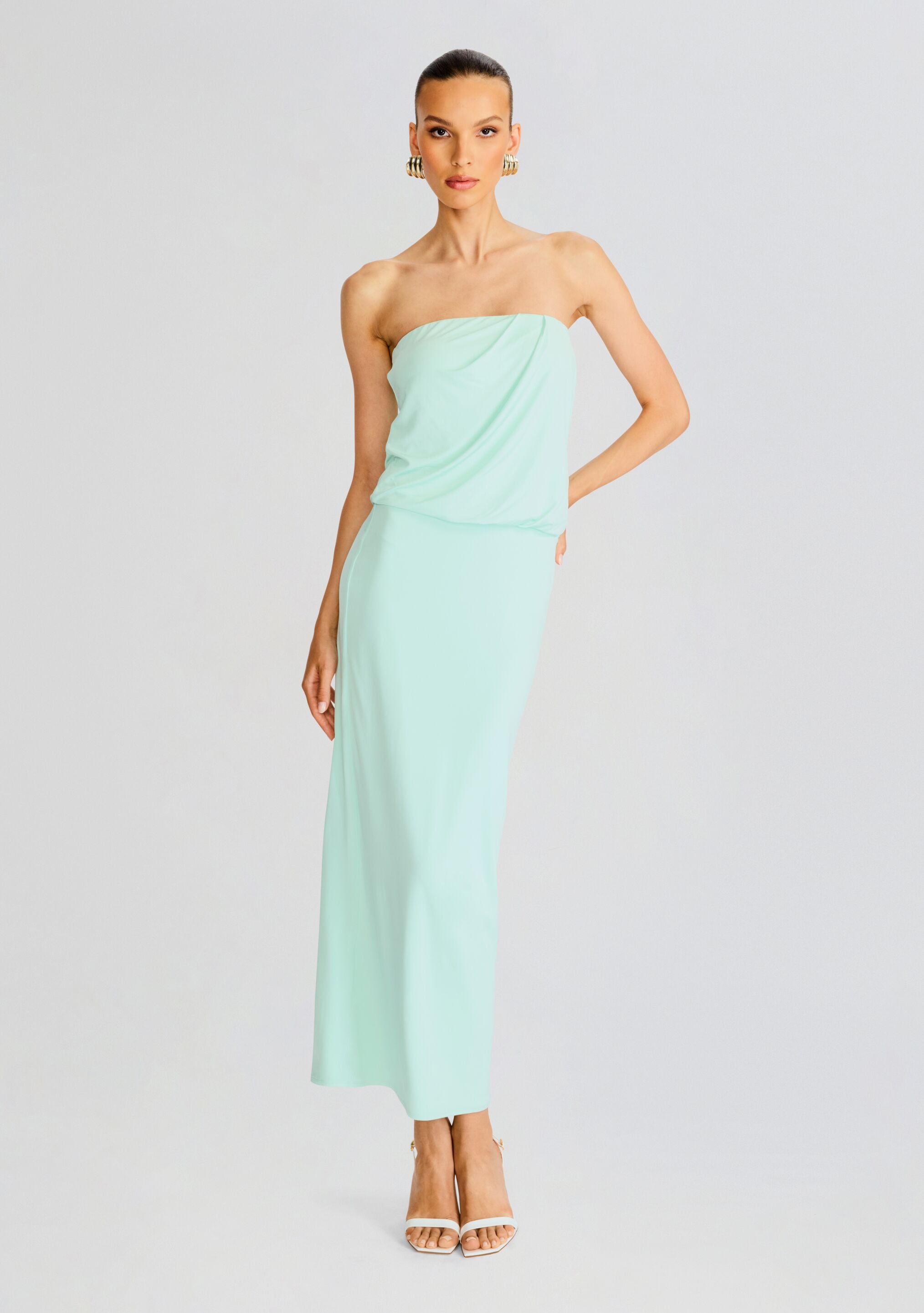 Maia Dress-Cup Shy