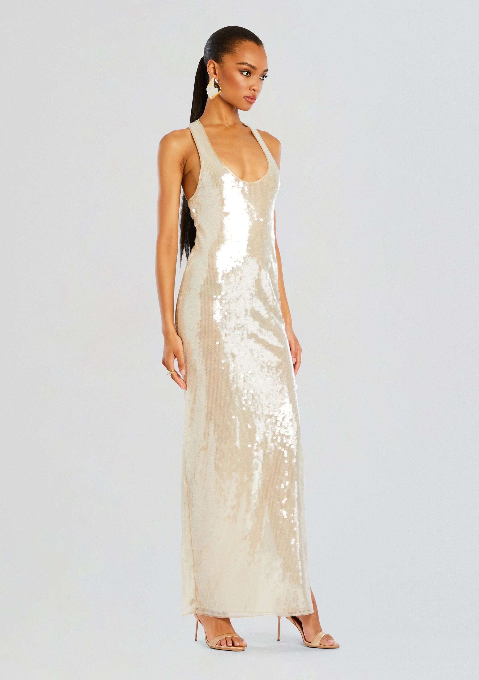 Bella Sequin Dress-Cup Shy