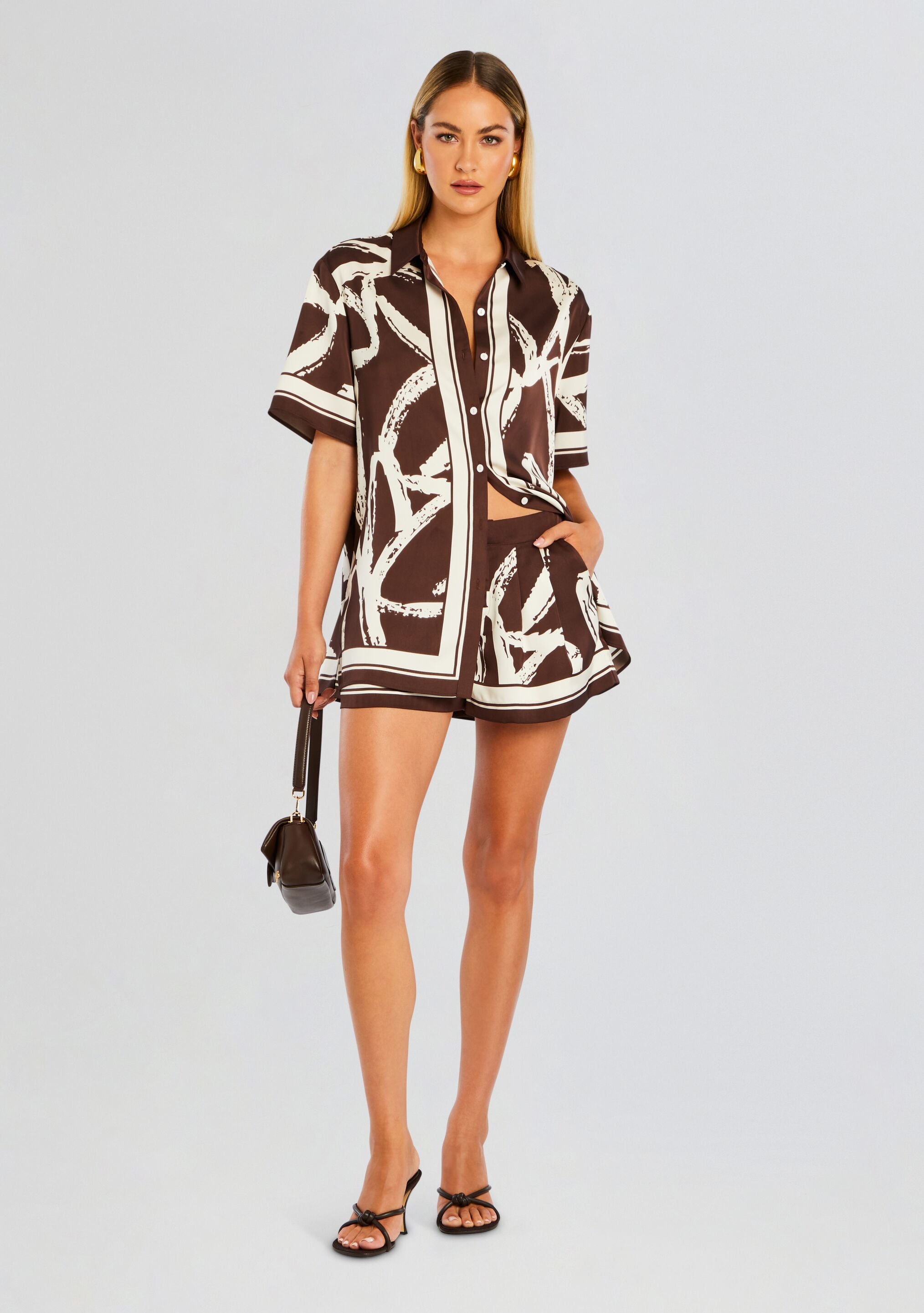 Davey Button Down Shirt-Cup Shy