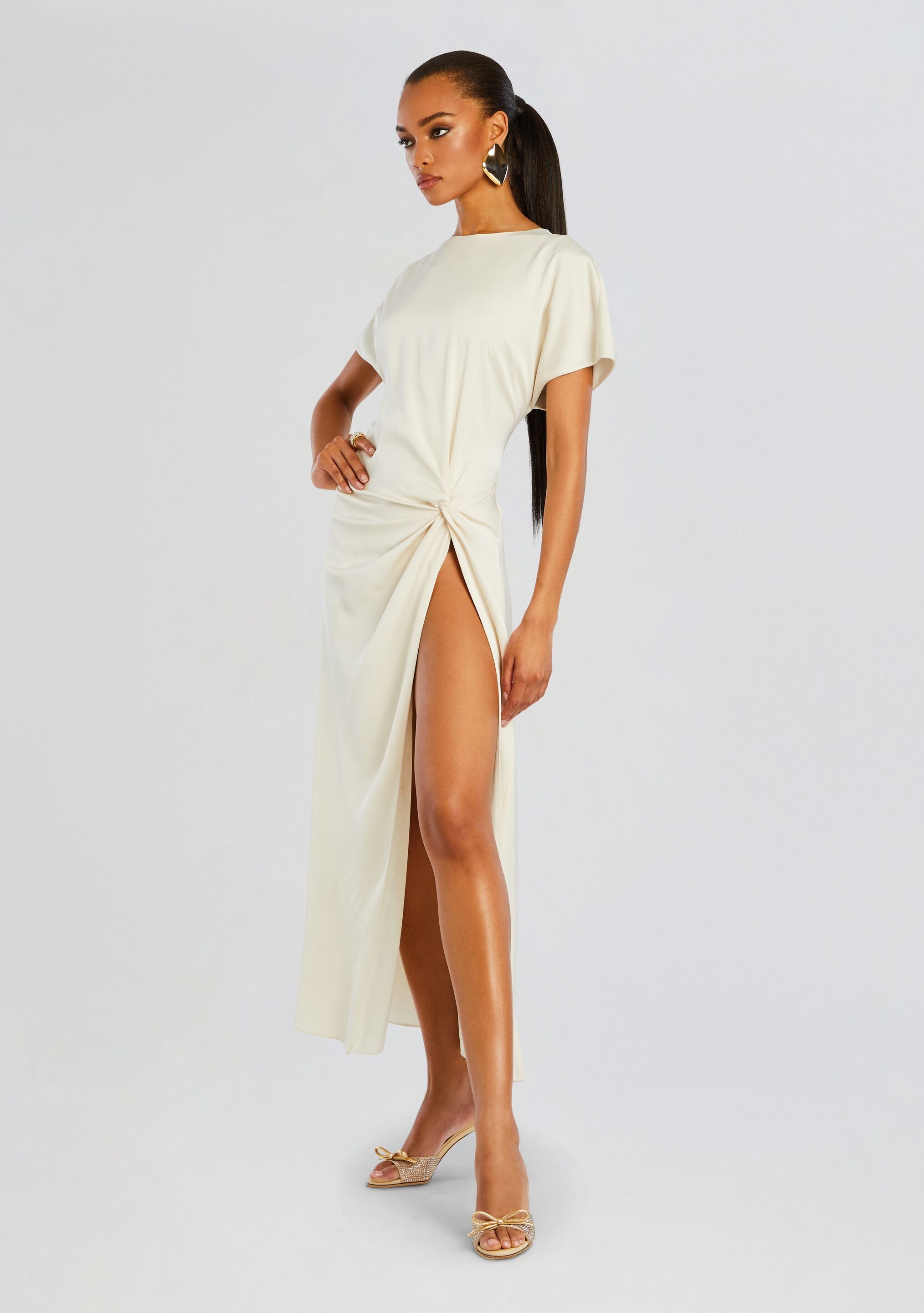 Tropez Maxi Dress-Cup Shy