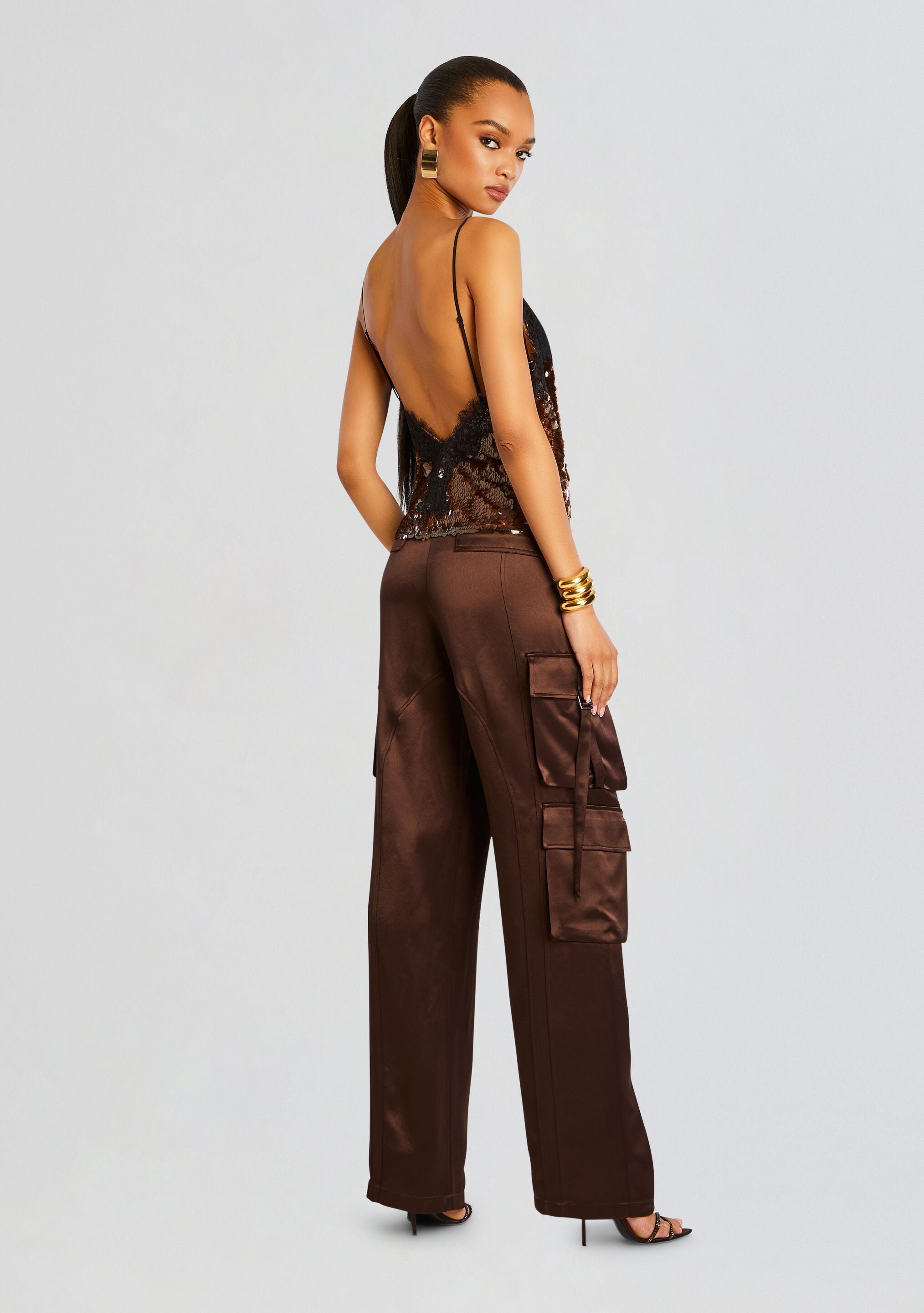 Danna Sequin Top-Cup Shy