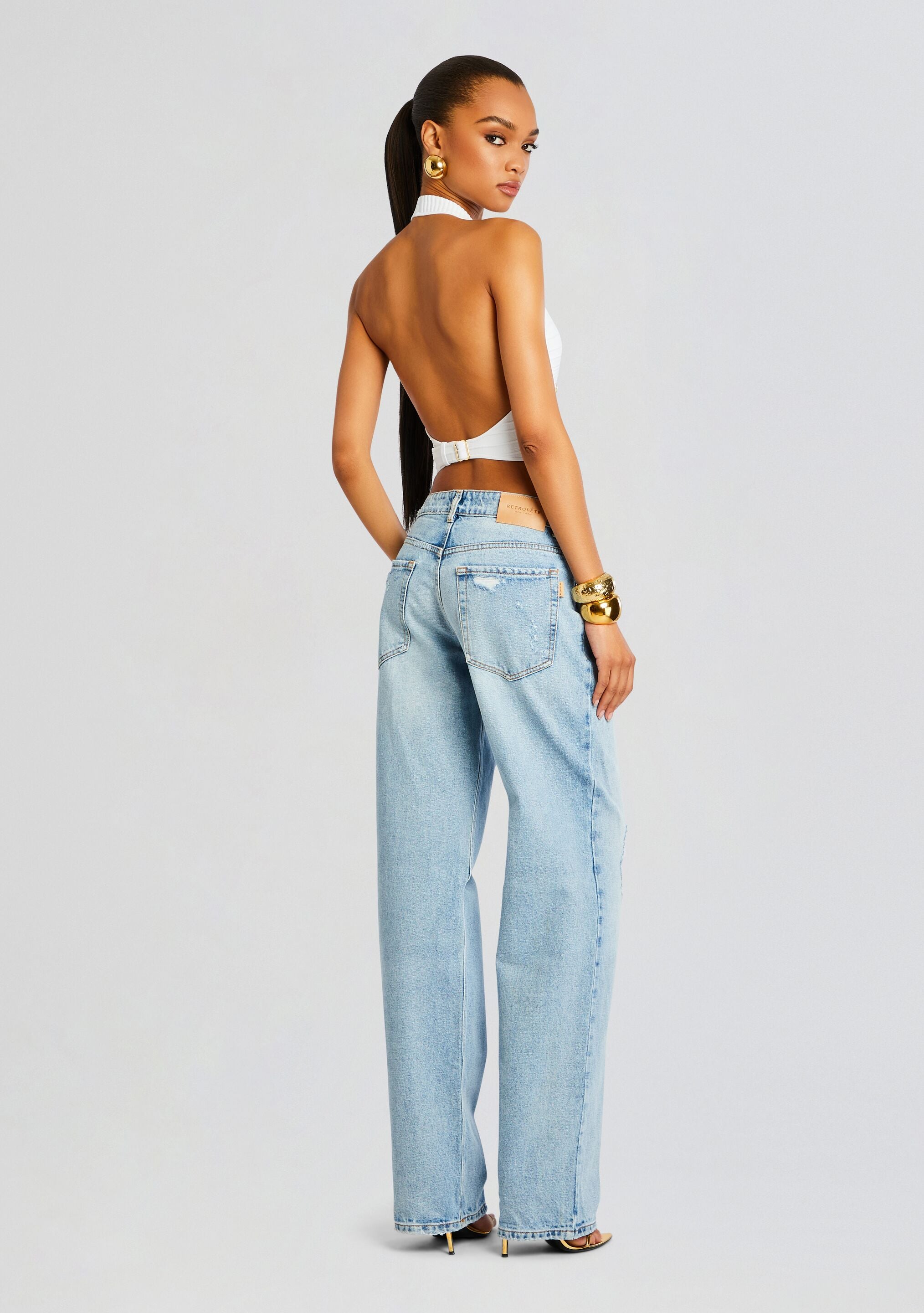 Tinsley Bandage Knit Vest-Cup Shy