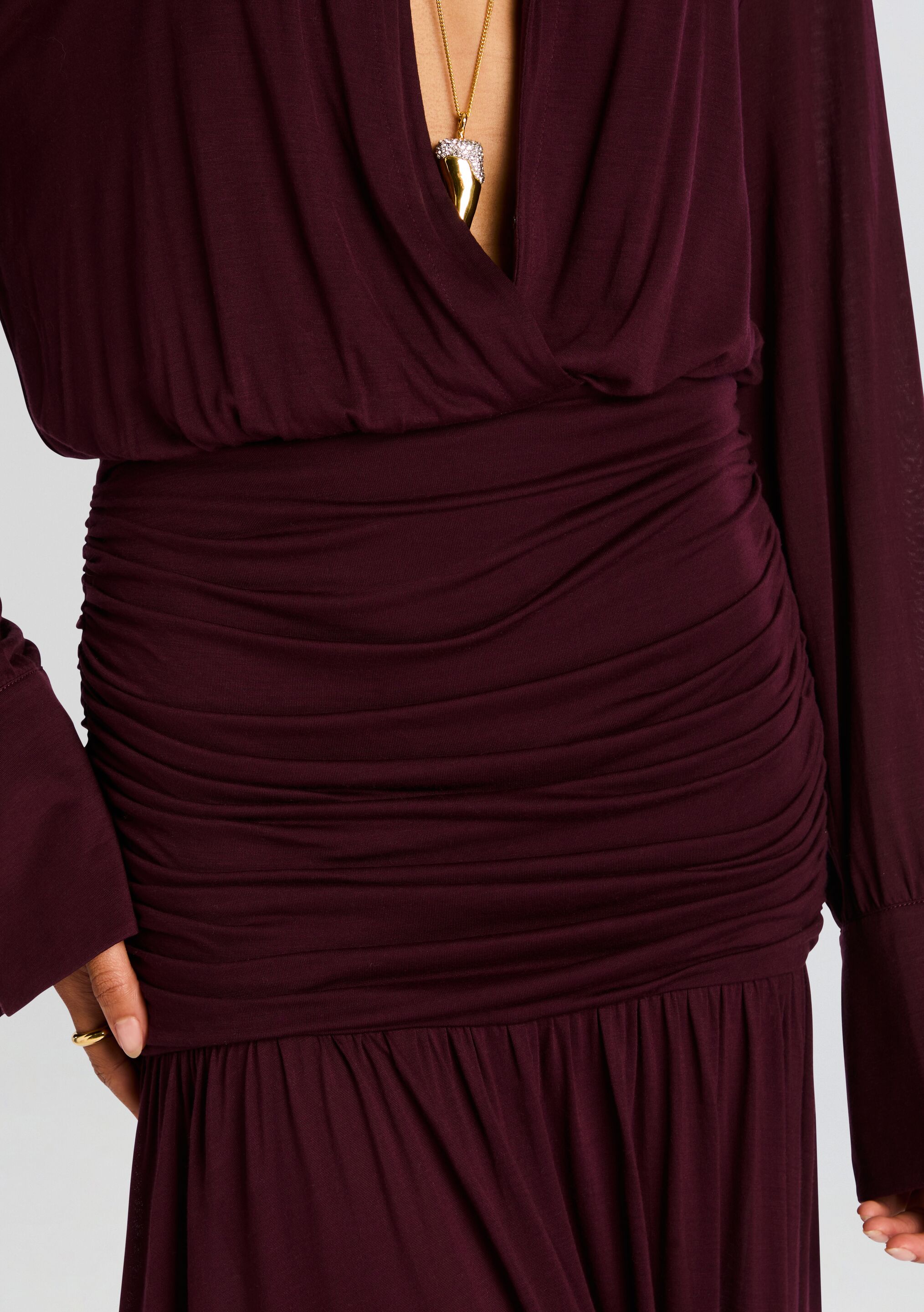 Farah Maxi Dress-Cup Shy