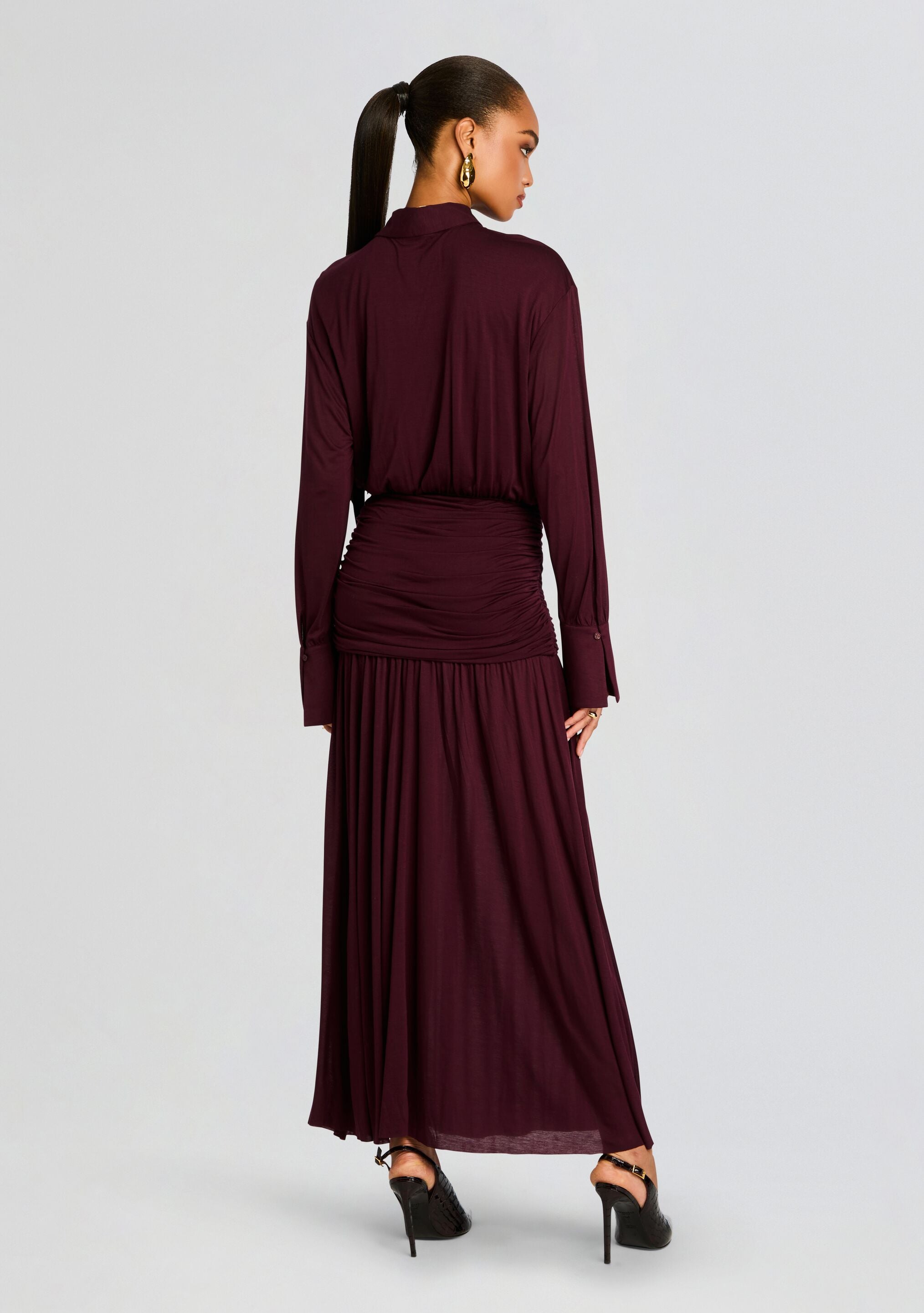 Farah Maxi Dress-Cup Shy