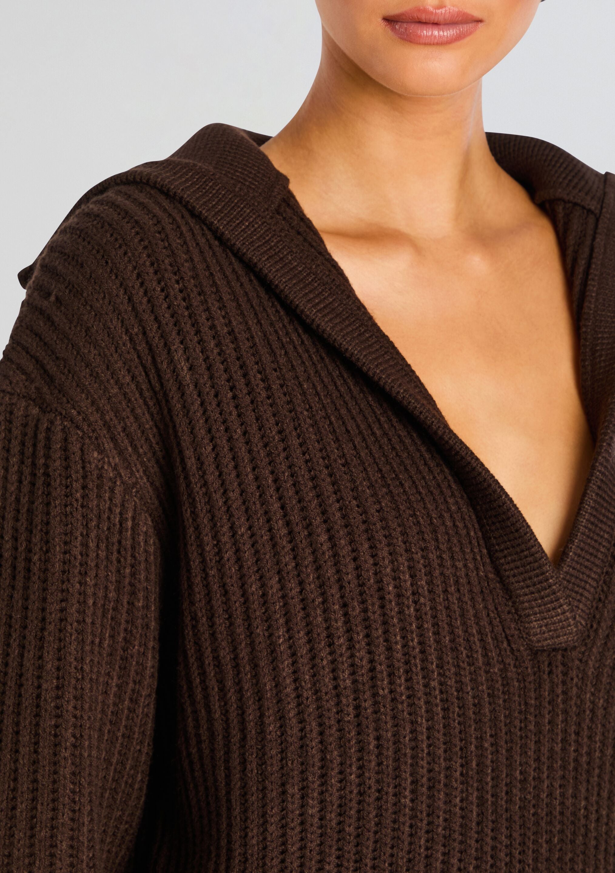 Shy Oversized Sweater Dress-Cup Shy