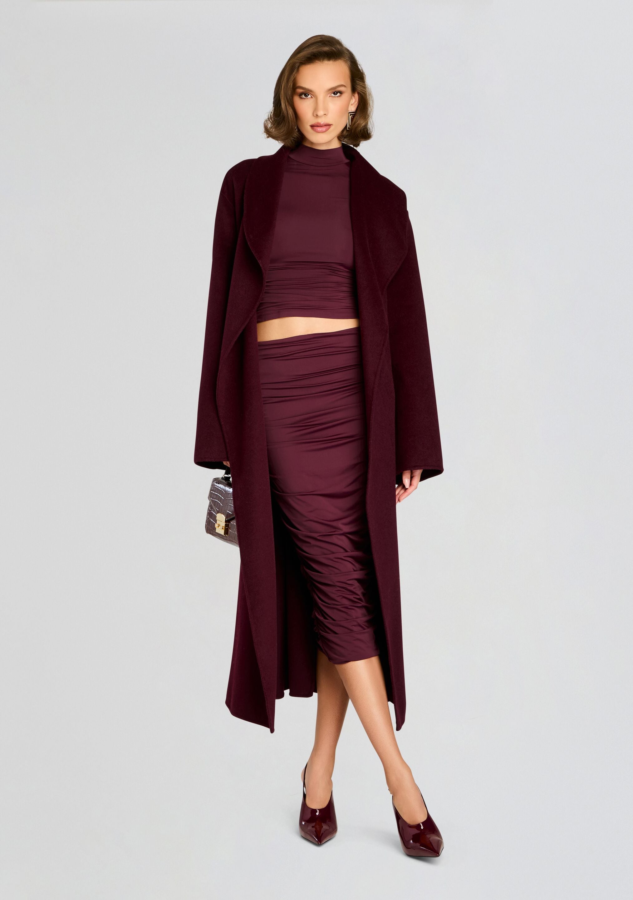 Dulcie Ruched Top-Cup Shy